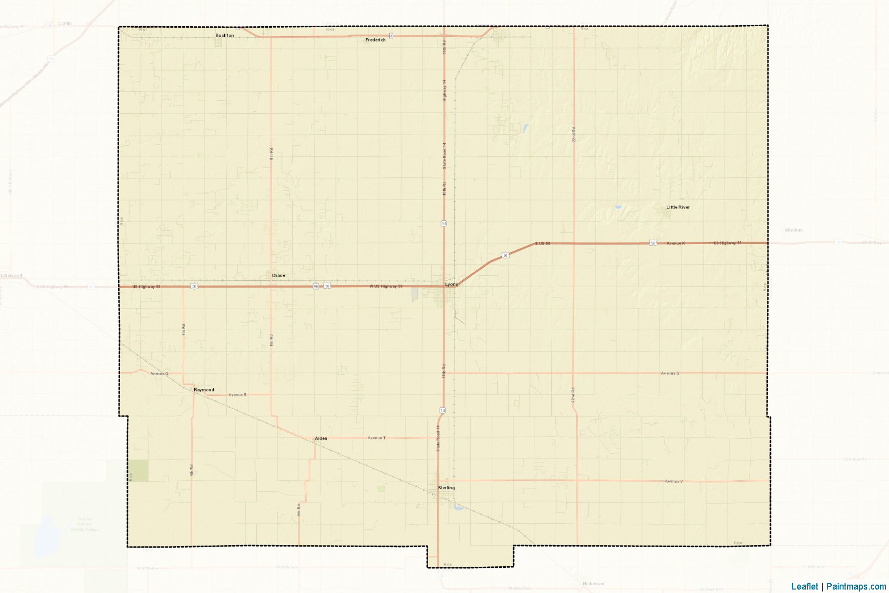 Rice (Kansas) Map Cropping Samples-2