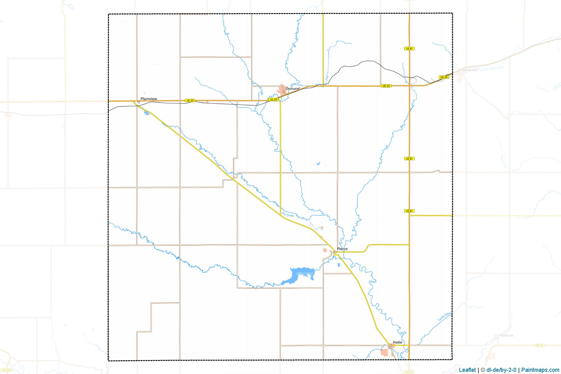 Pierce (Nebraska) Map Cropping Samples-1