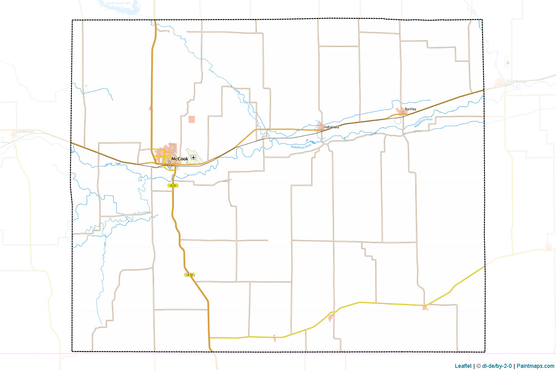 Red Willow (Nebraska) Map Cropping Samples-1