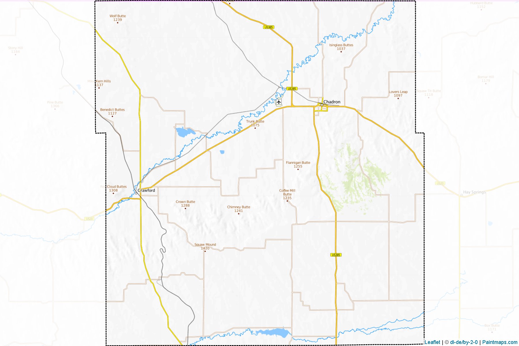 Dawes (Nebraska) Map Cropping Samples-1