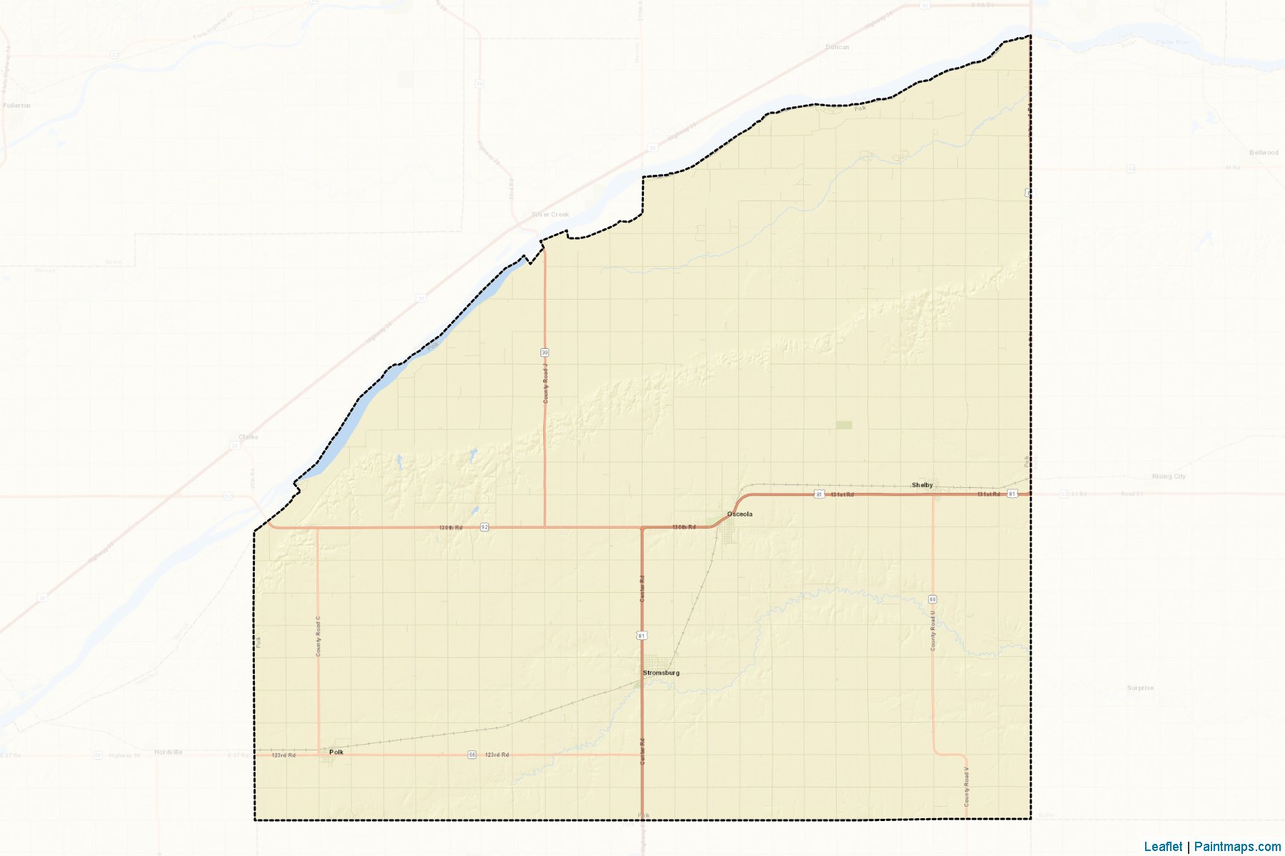 Polk (Nebraska) Map Cropping Samples-2