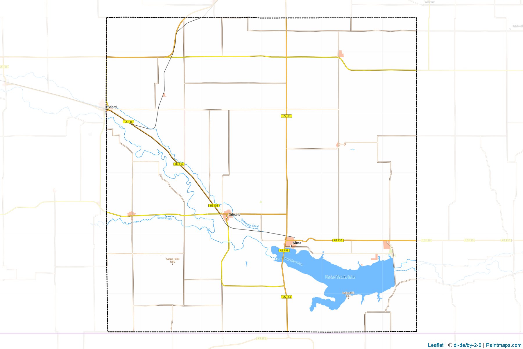 Harlan (Nebraska) Map Cropping Samples-1