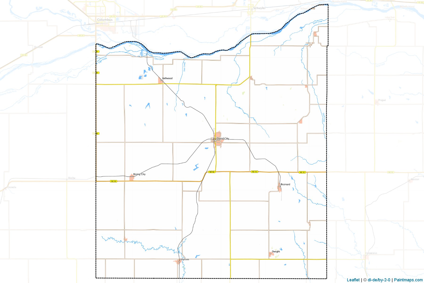 Butler (Nebraska) Map Cropping Samples-1