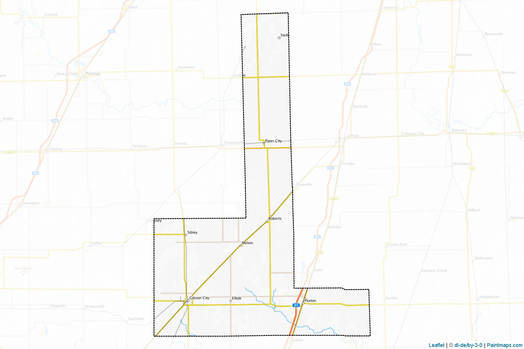 Ford (Illinois) Map Cropping Samples-1