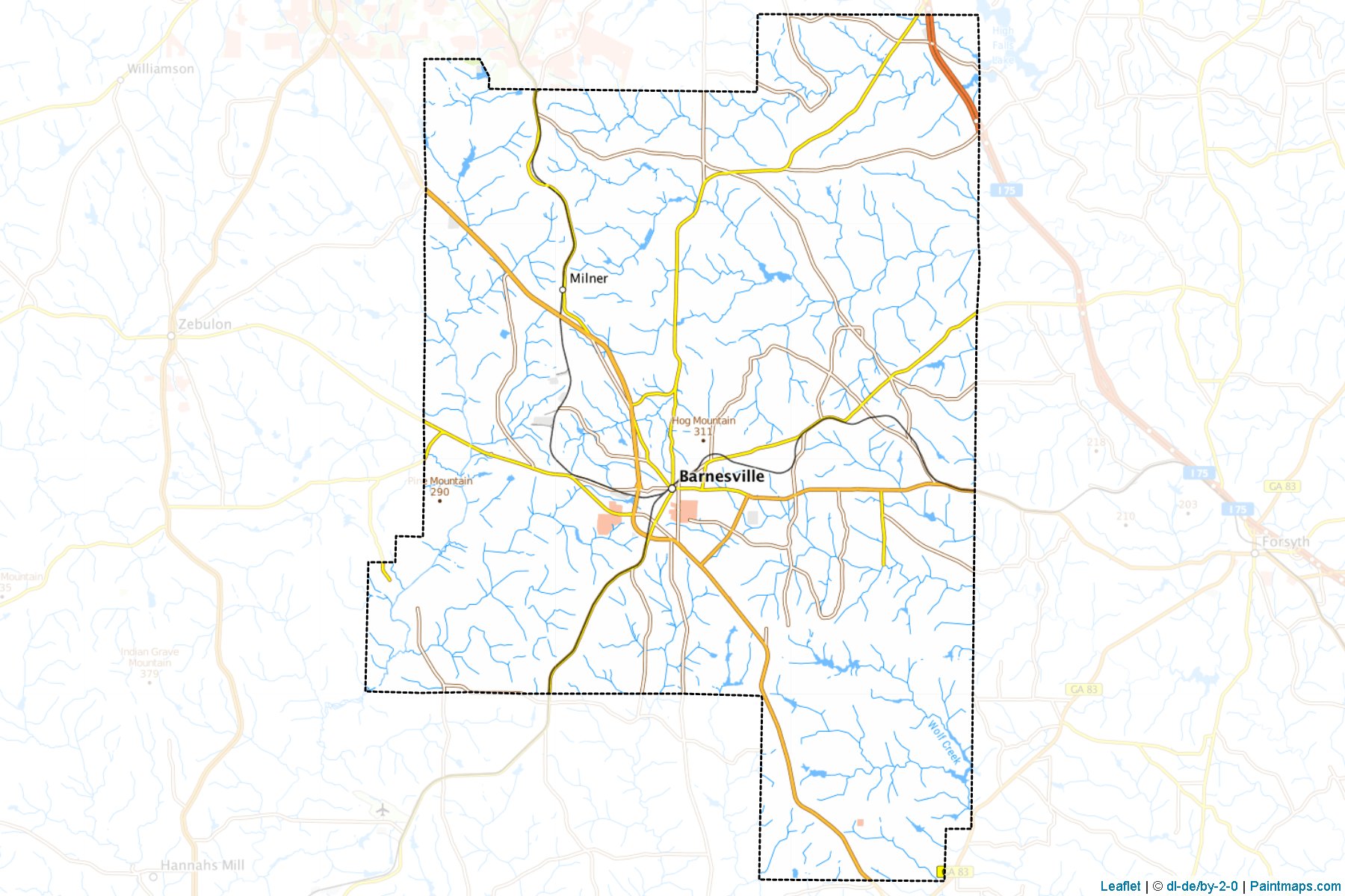 Lamar (Georgia) Map Cropping Samples-1