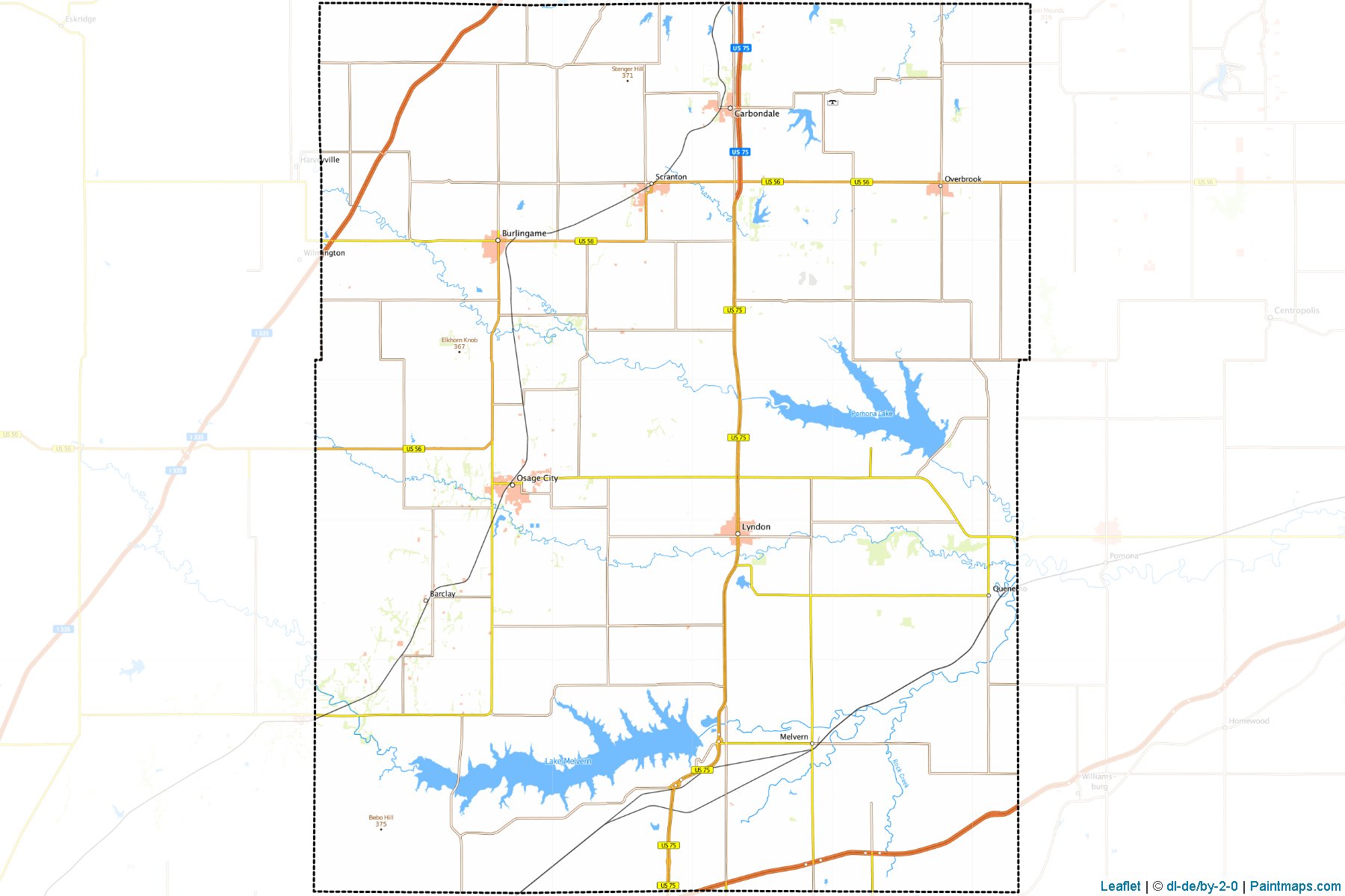 Osage (Kansas) Map Cropping Samples-1