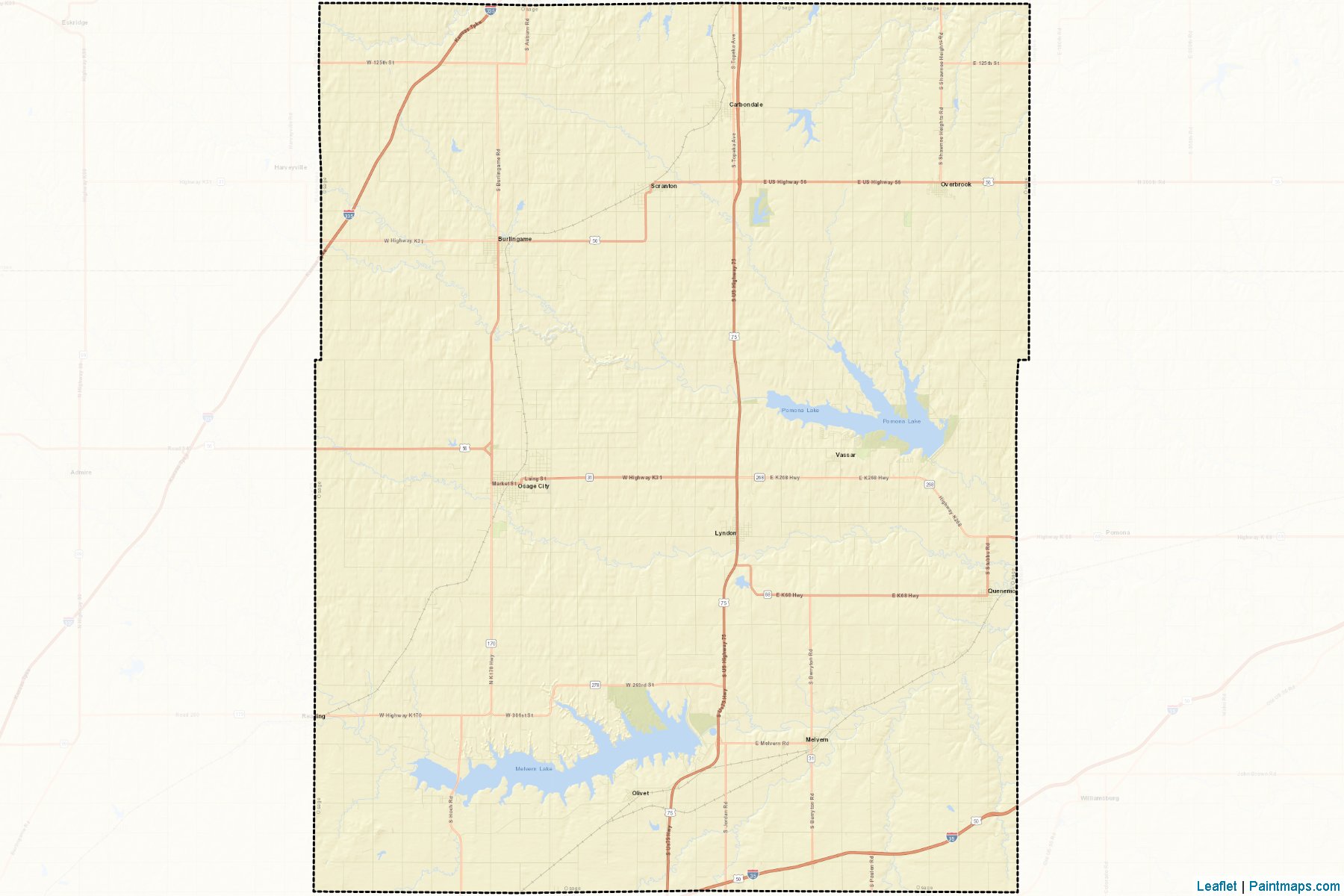 Osage (Kansas) Map Cropping Samples-2