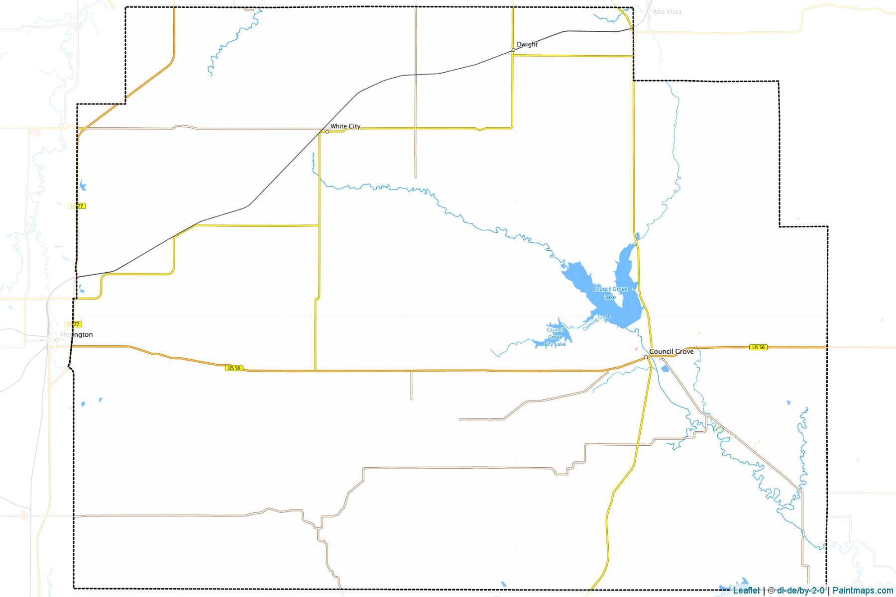 Morris (Kansas) Map Cropping Samples-1