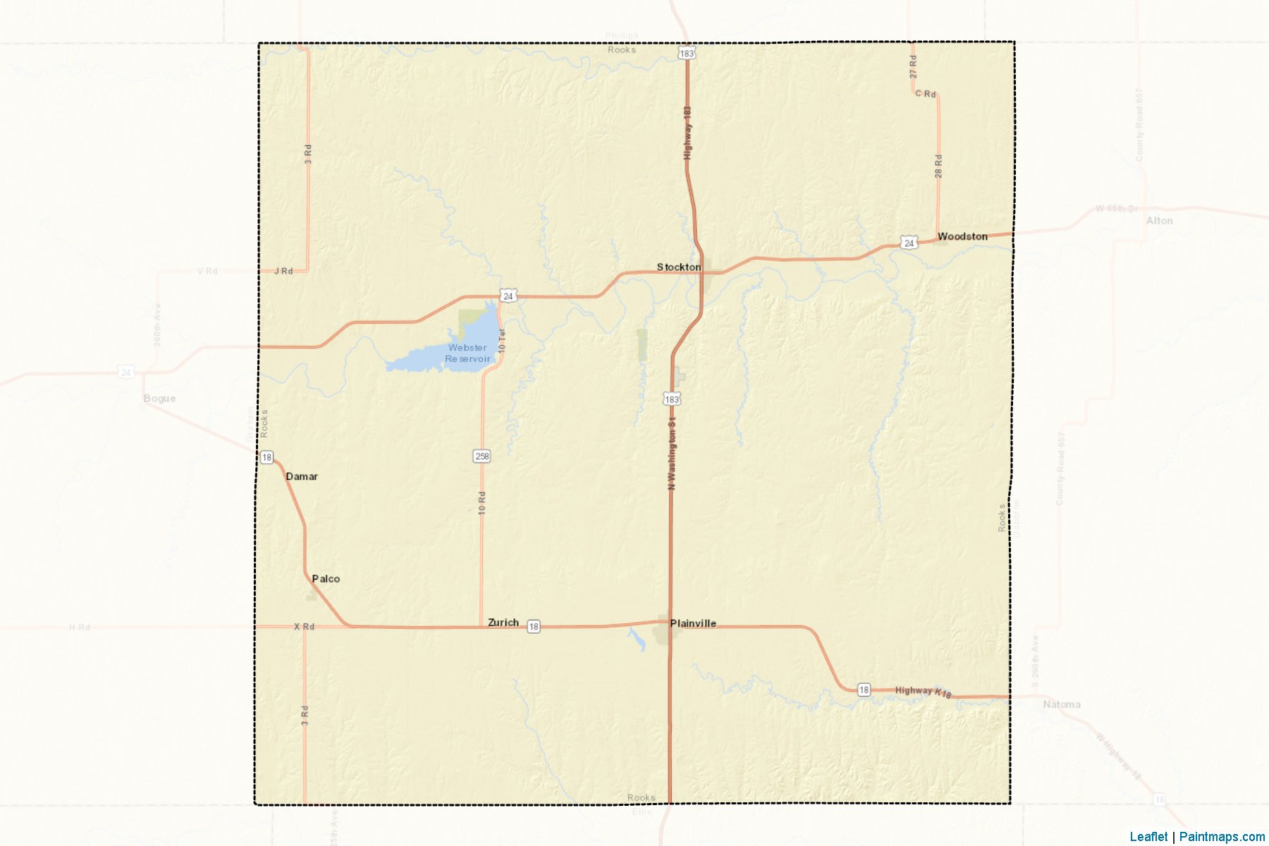 Muestras de recorte de mapas Rooks (Kansas)-2