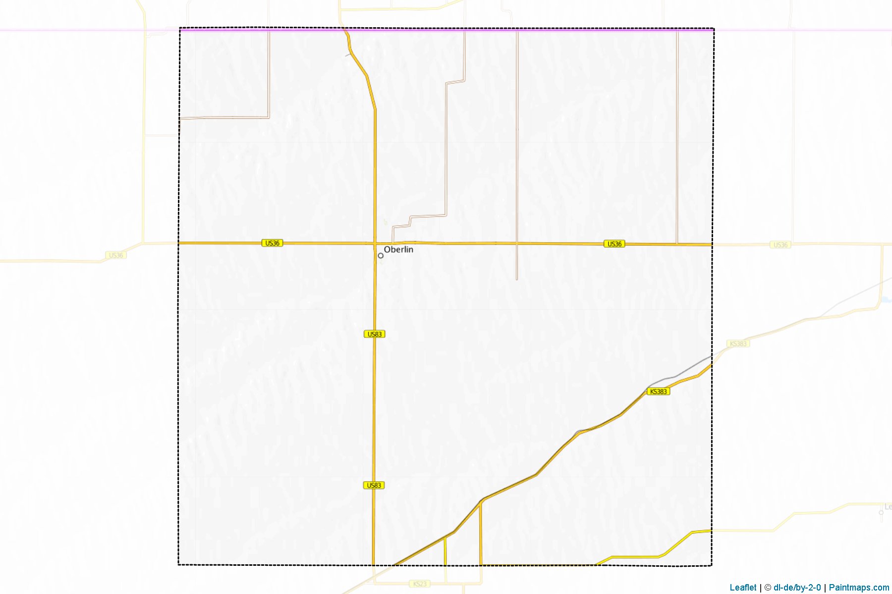 Muestras de recorte de mapas Decatur (Kansas)-1