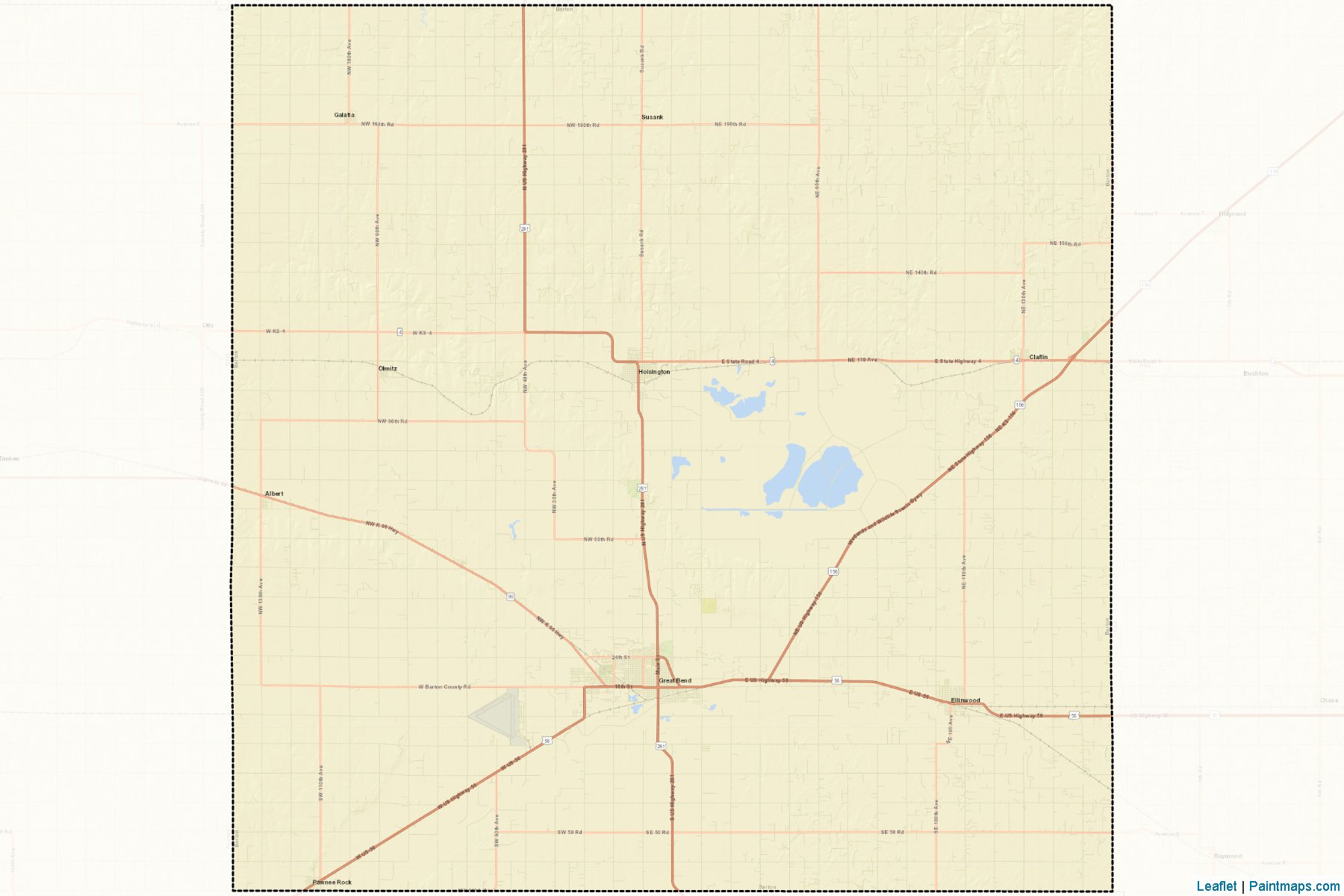 Barton (Kansas) Map Cropping Samples-2