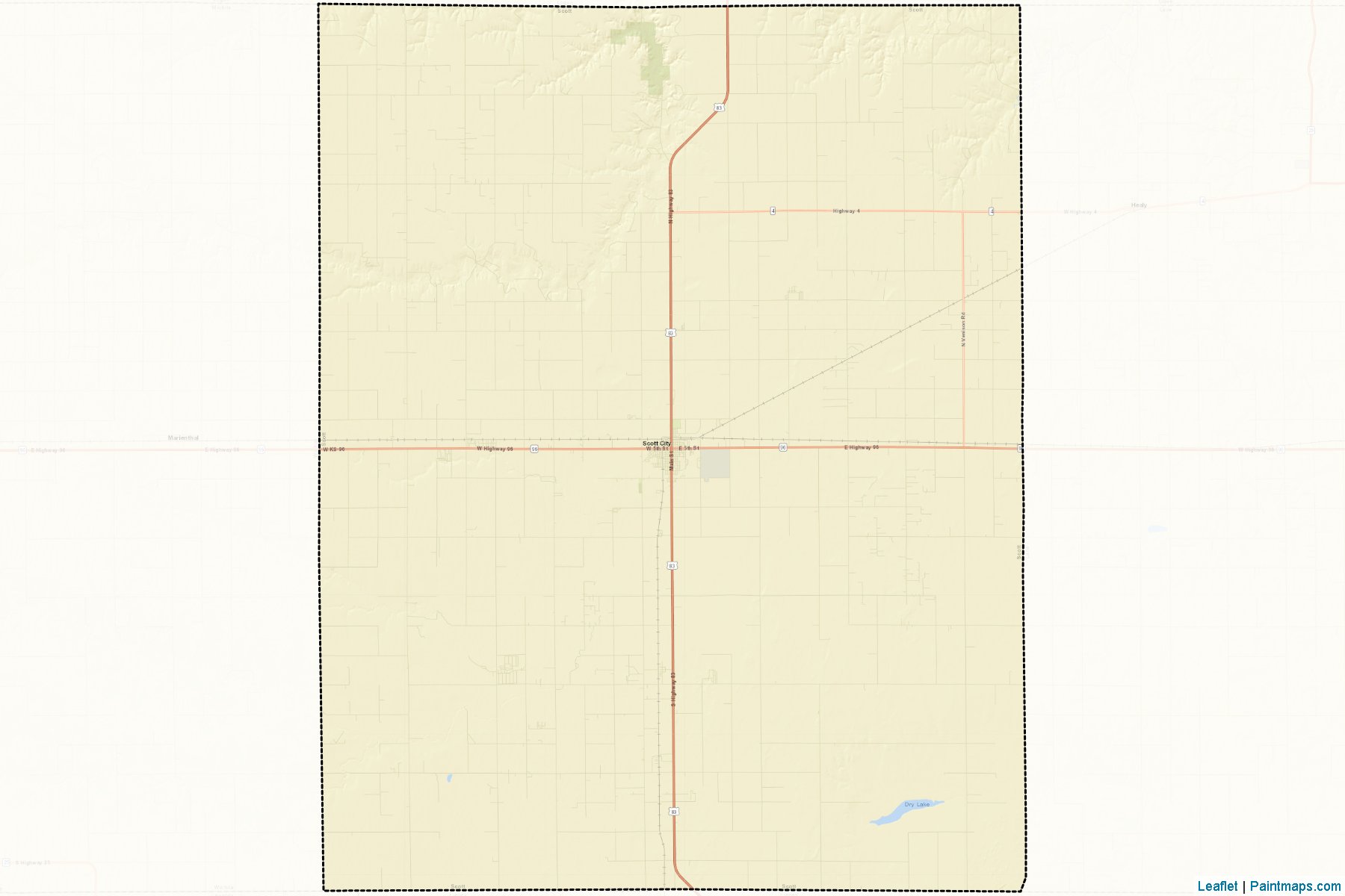 Scott (Kansas) Map Cropping Samples-2