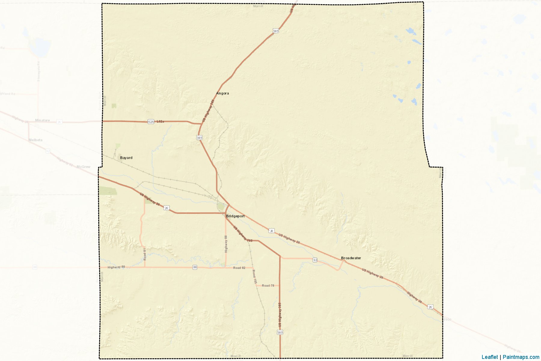 Morrill (Nebraska) Map Cropping Samples-2