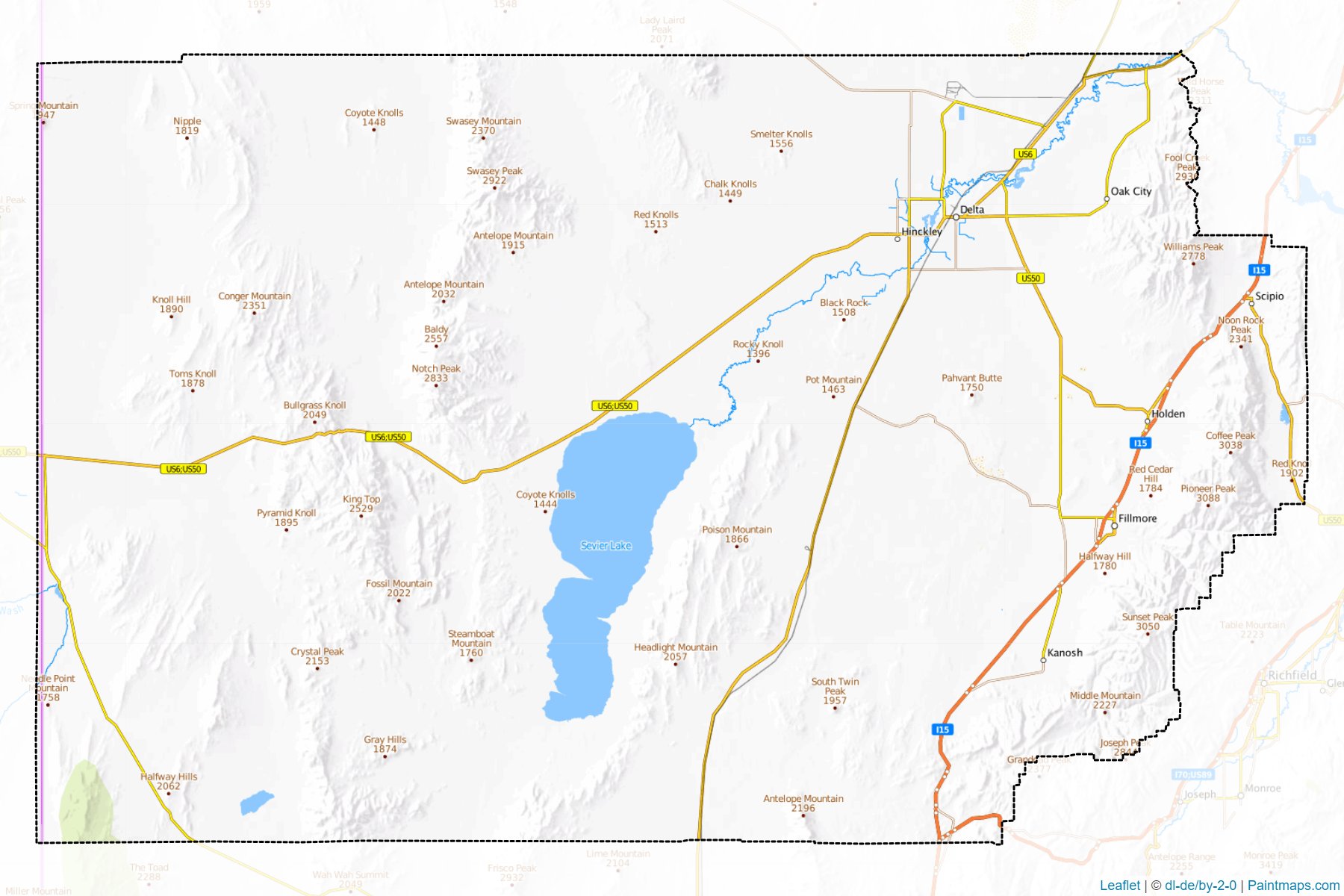 Millard (Utah) Map Cropping Samples-1