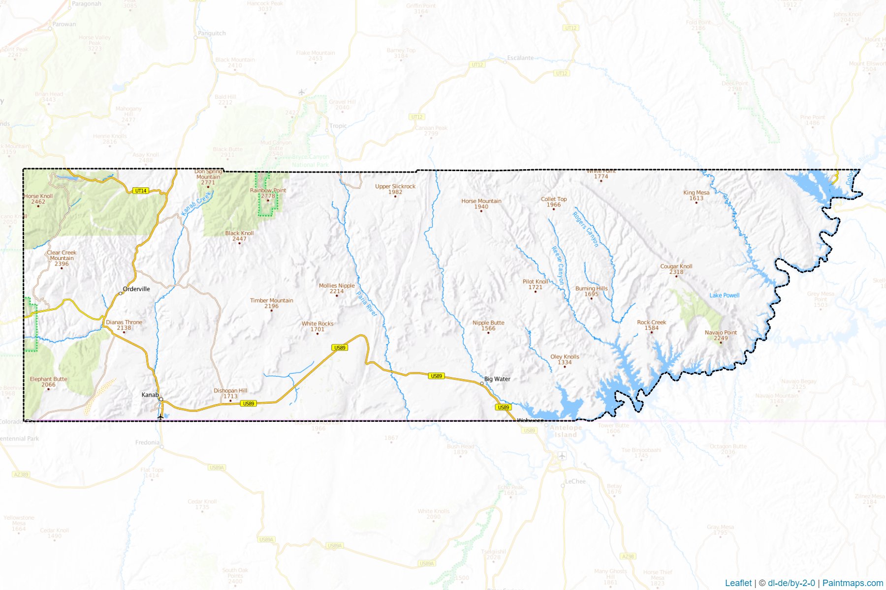 Kane (Utah) Map Cropping Samples-1