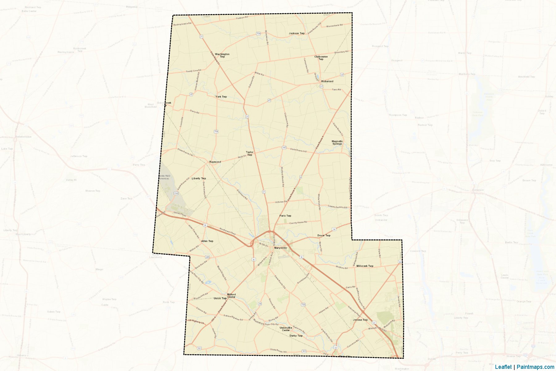 Union (Ohio) Map Cropping Samples-2