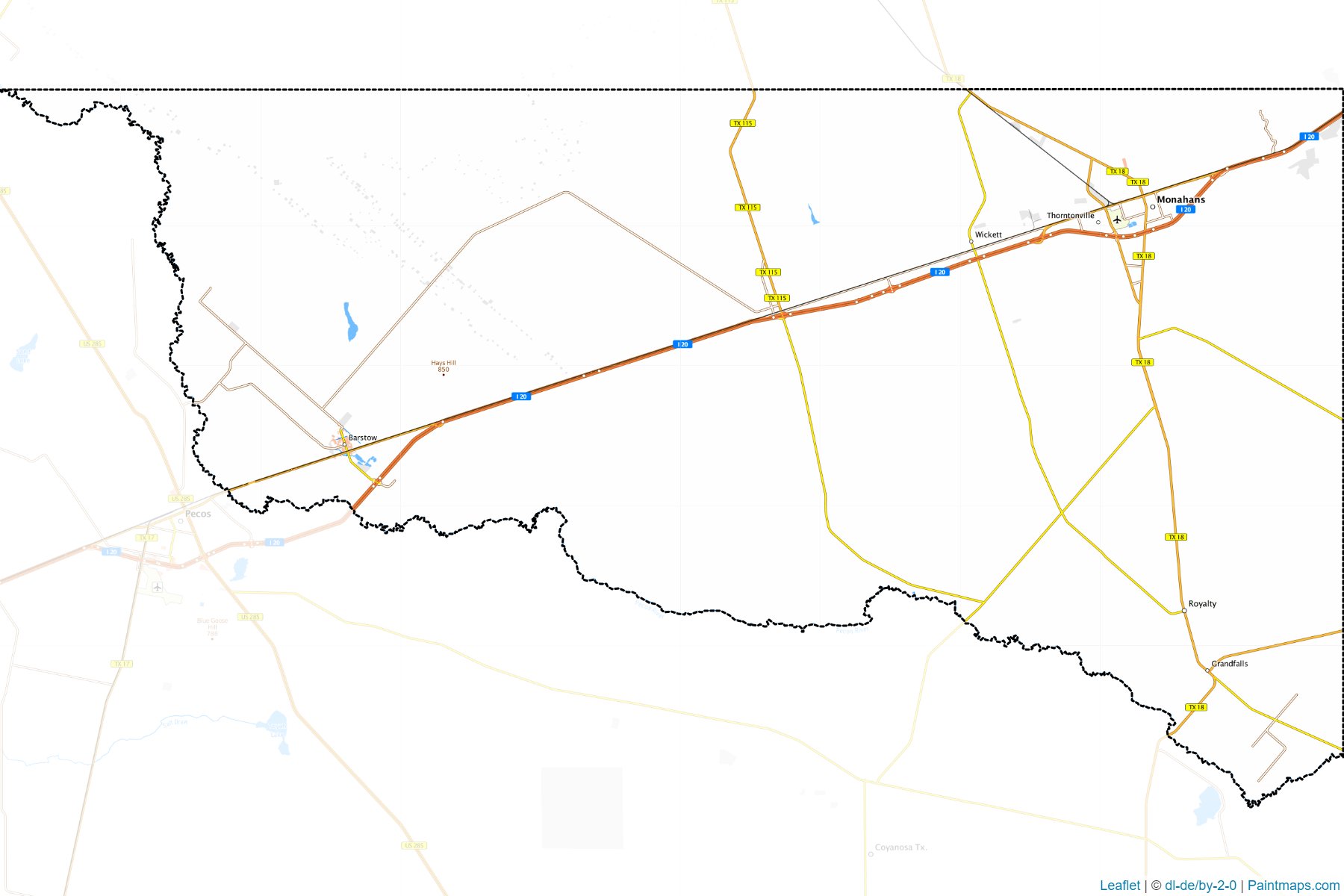 Ward (Texas) Map Cropping Samples-1