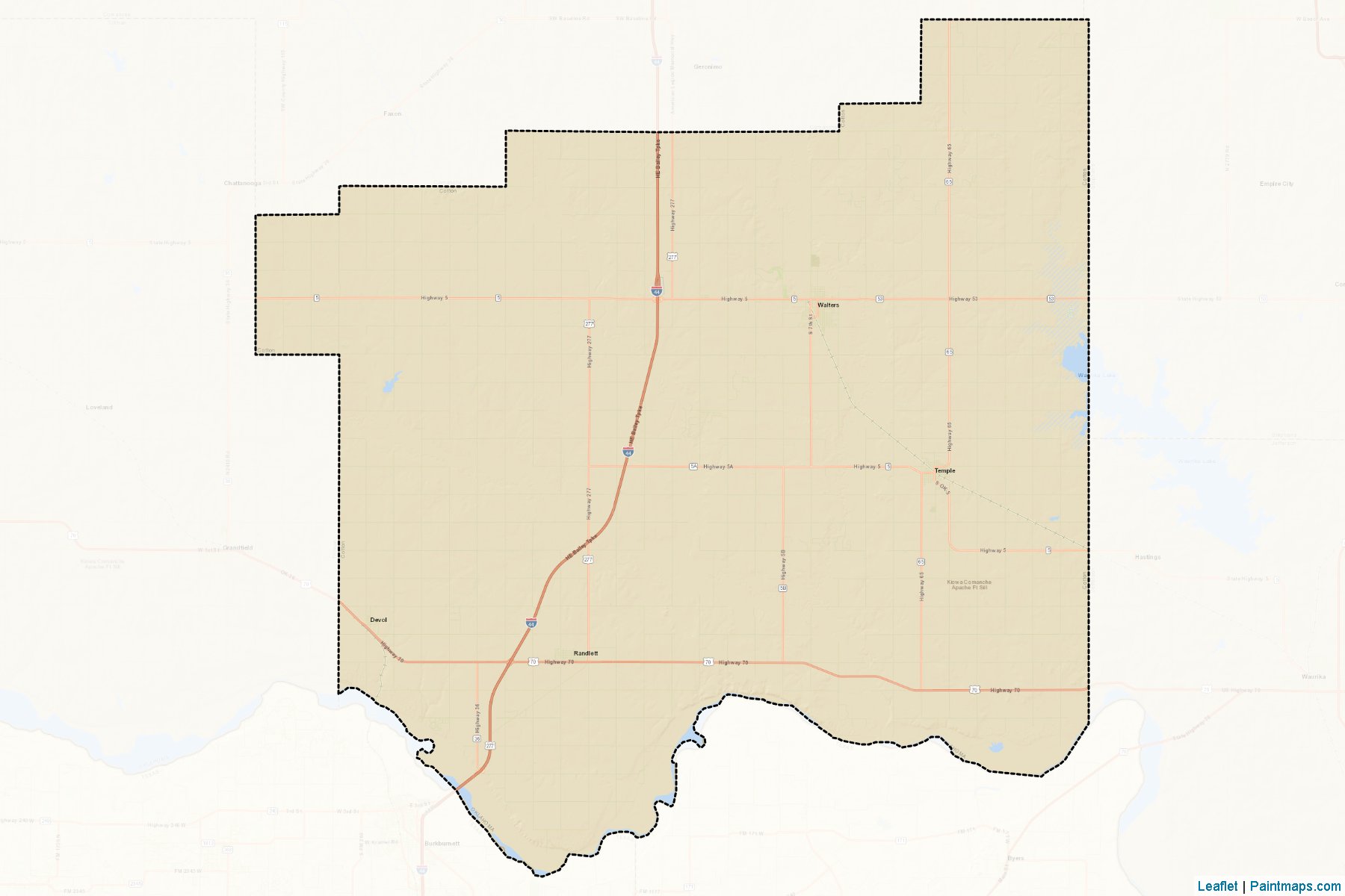 Cotton (Oklahoma) Map Cropping Samples-2