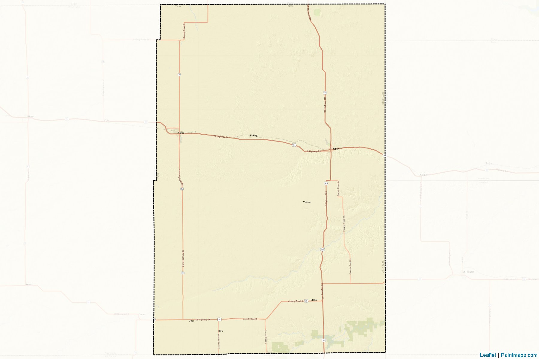 Yuma (Colorado) Map Cropping Samples-2