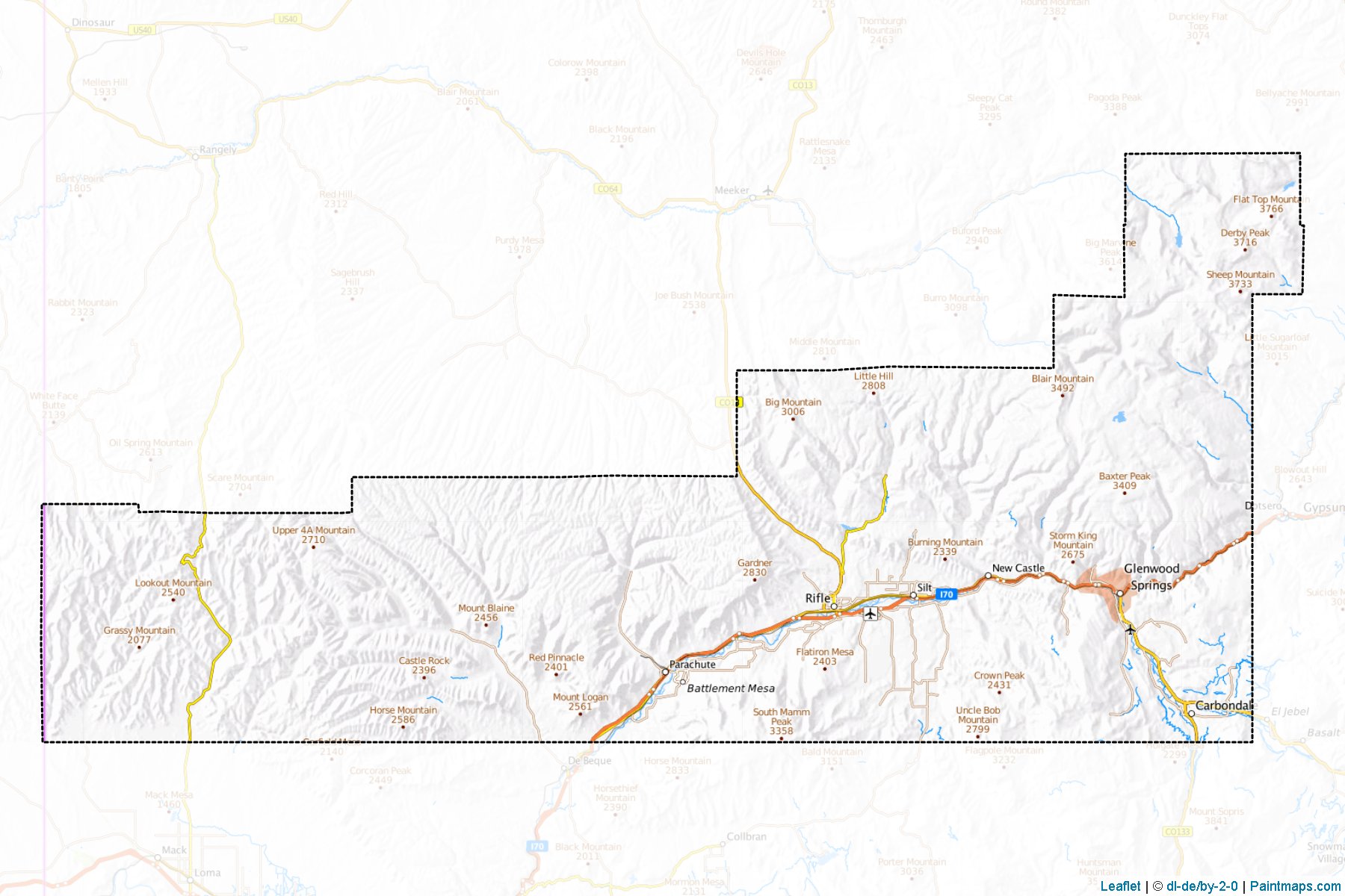 Garfield (Colorado) Map Cropping Samples-1