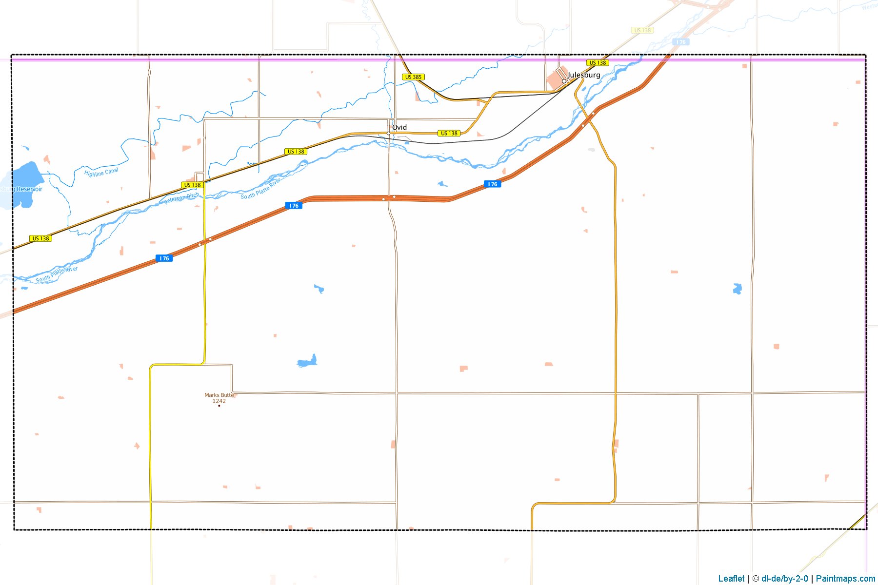 Sedgwick (Colorado) Map Cropping Samples-1