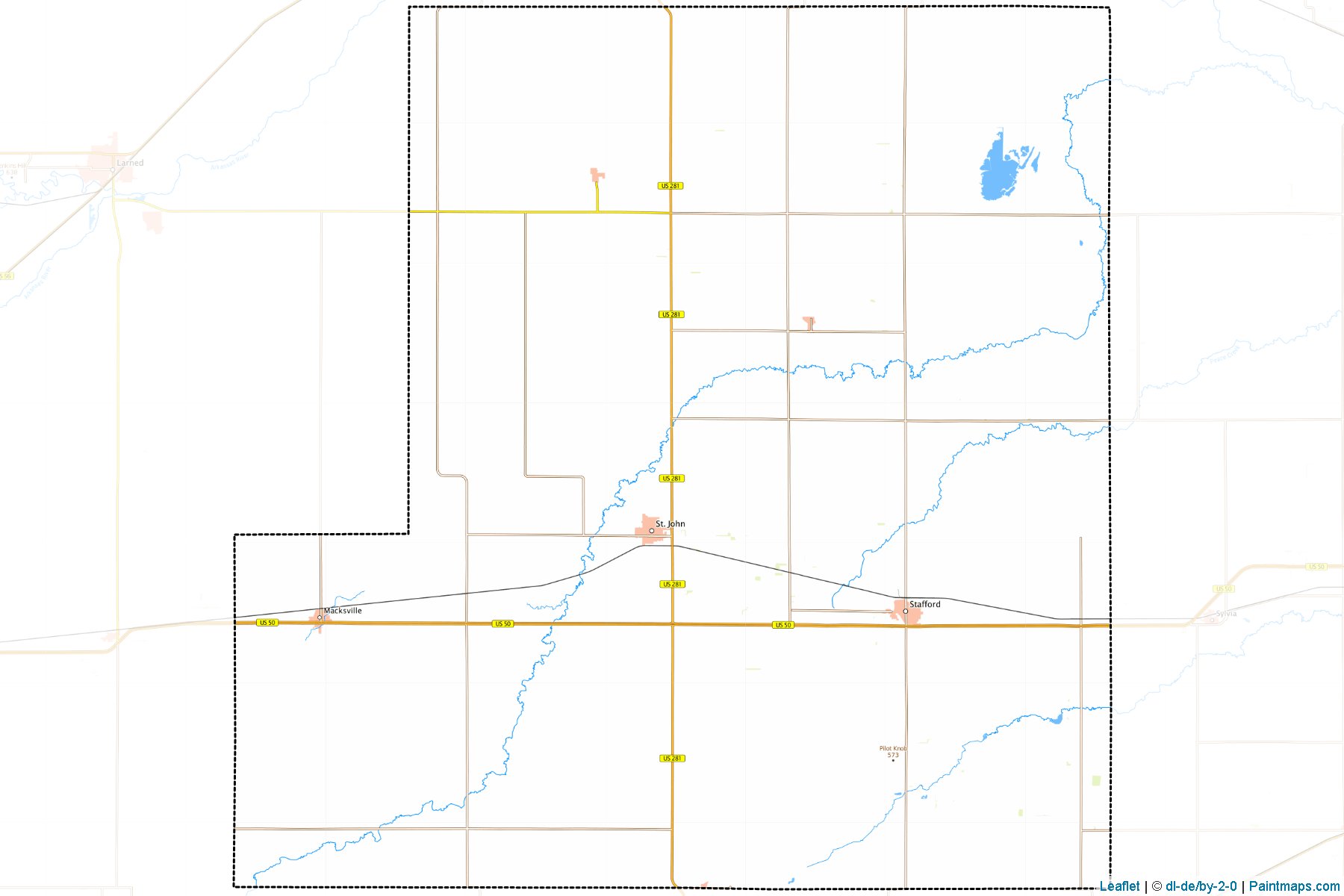 Stafford (Kansas) Map Cropping Samples-1