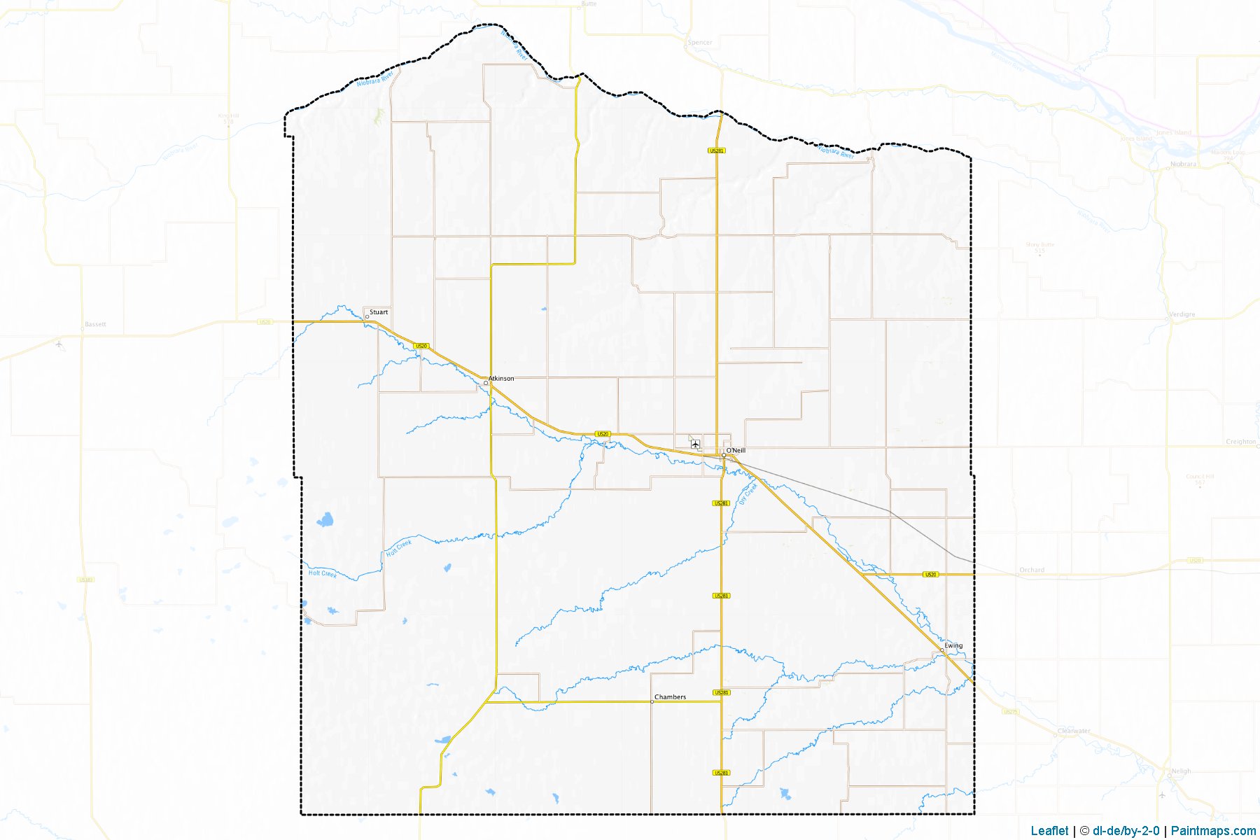 Holt (Nebraska) Map Cropping Samples-1