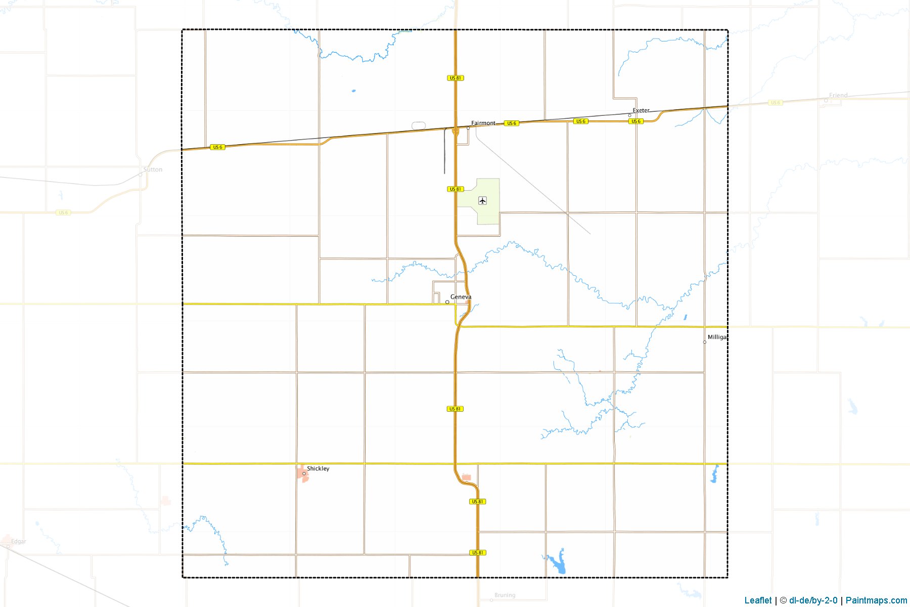 Fillmore (Nebraska) Map Cropping Samples-1