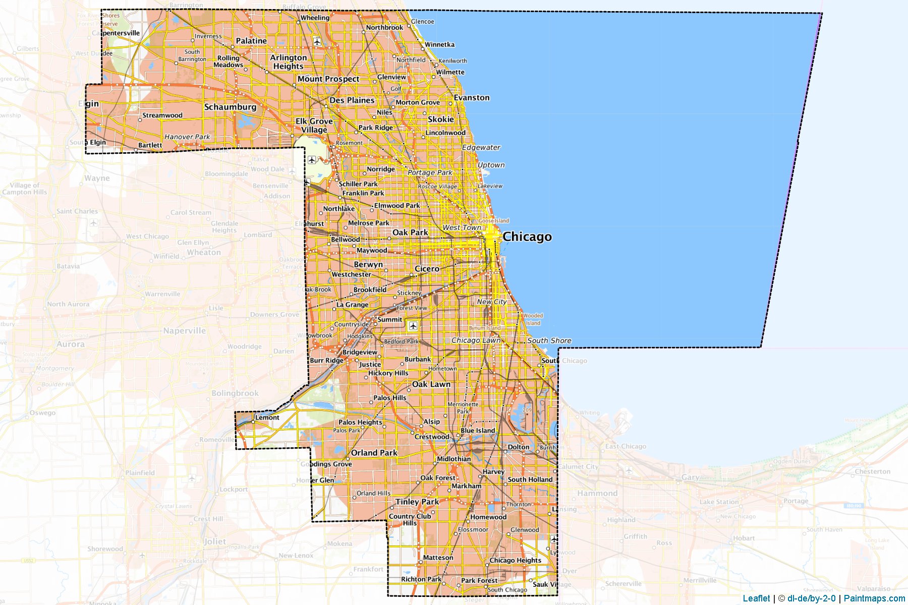 Cook (Illinois) Map Cropping Samples-1