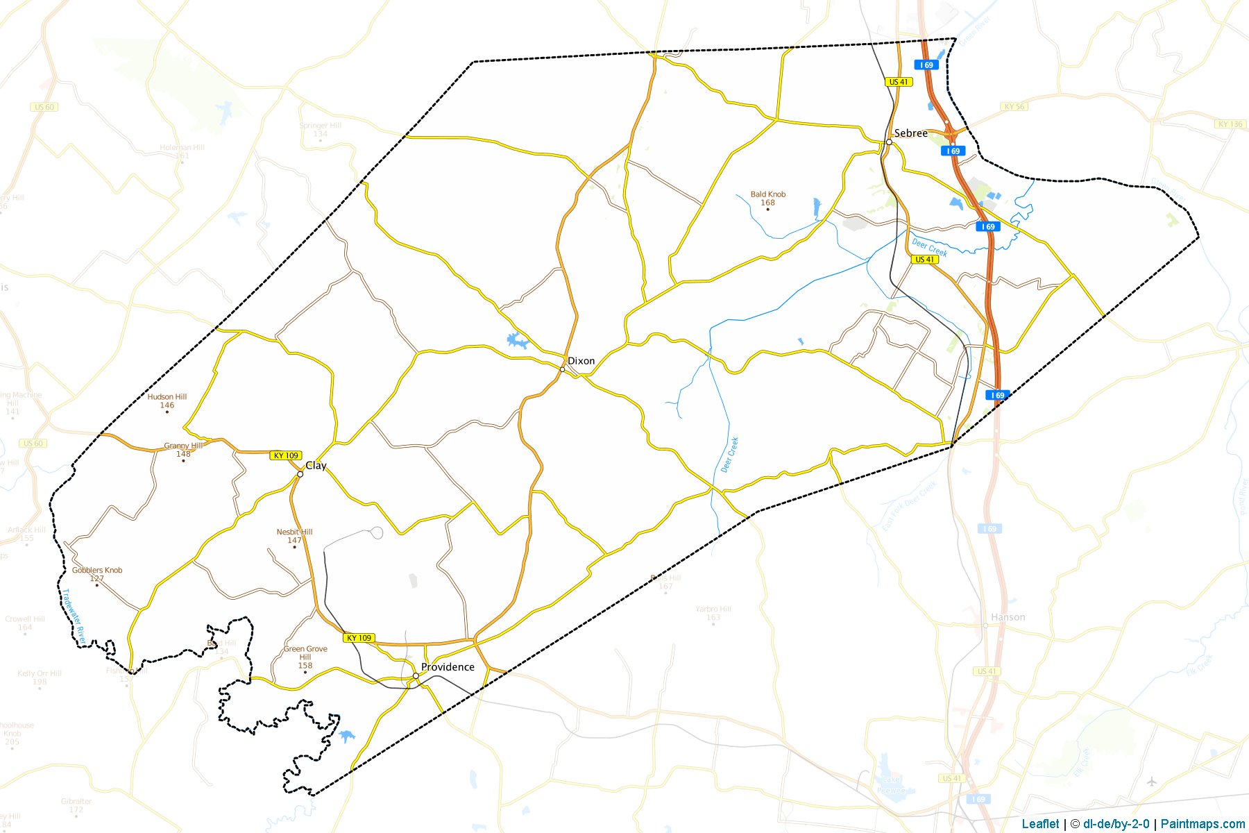 Webster (Kentucky) Map Cropping Samples-1