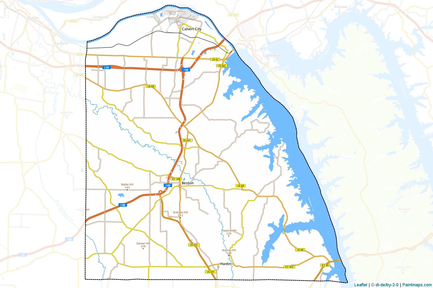 Marshall (Kentucky) Map Cropping Samples-1