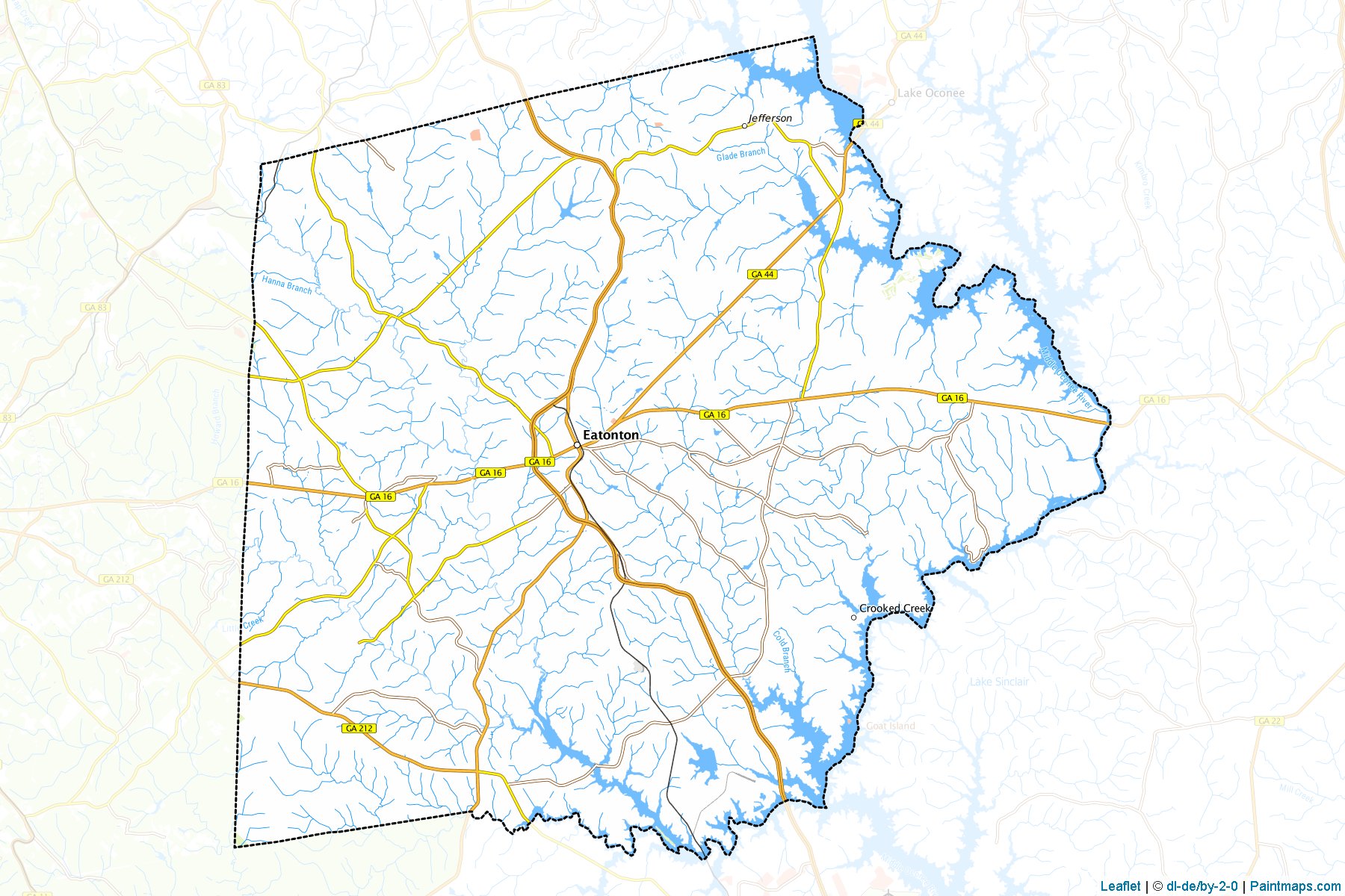 Putnam (Georgia) Map Cropping Samples-1