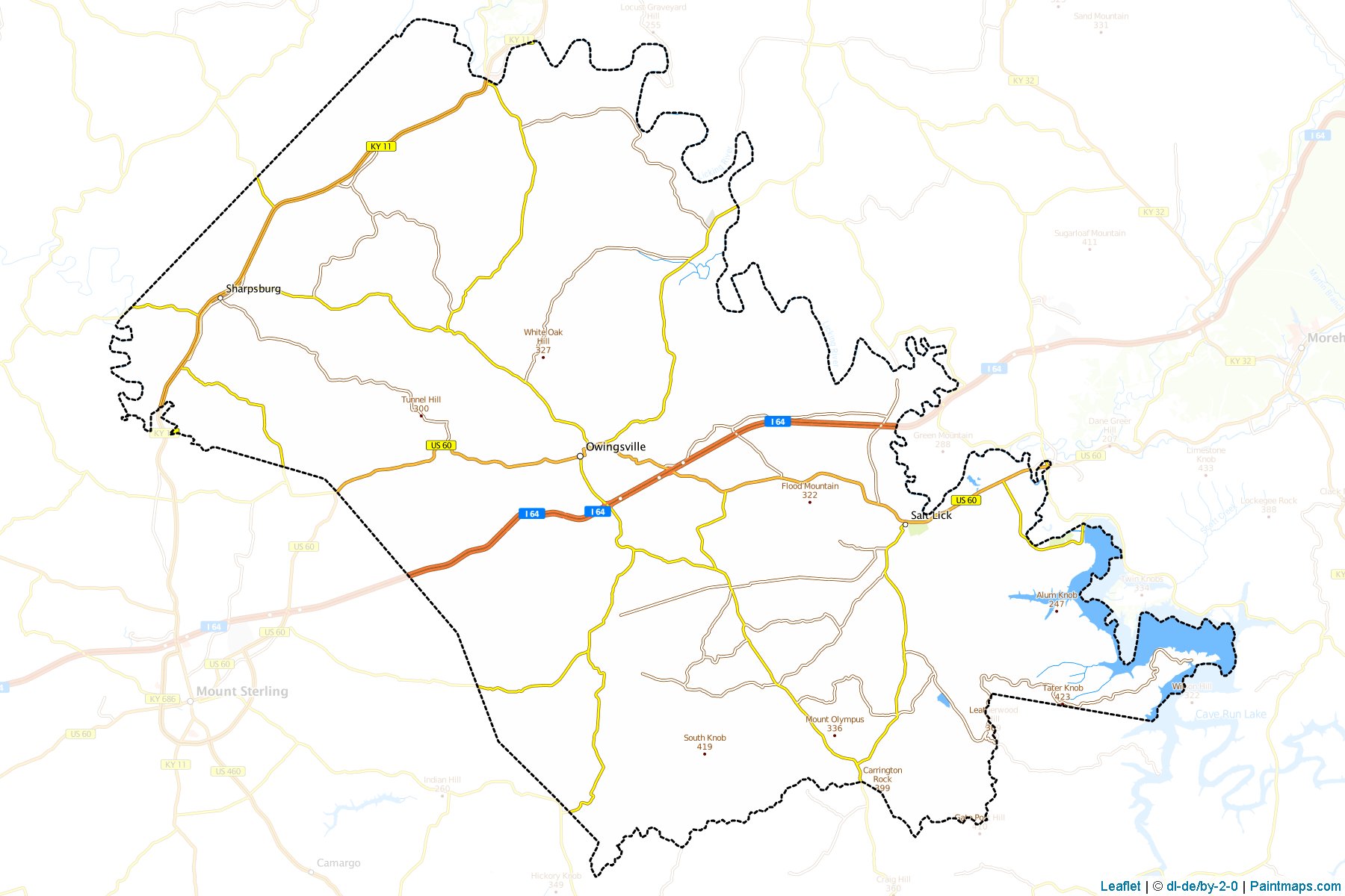 Bath (Kentucky) Map Cropping Samples-1