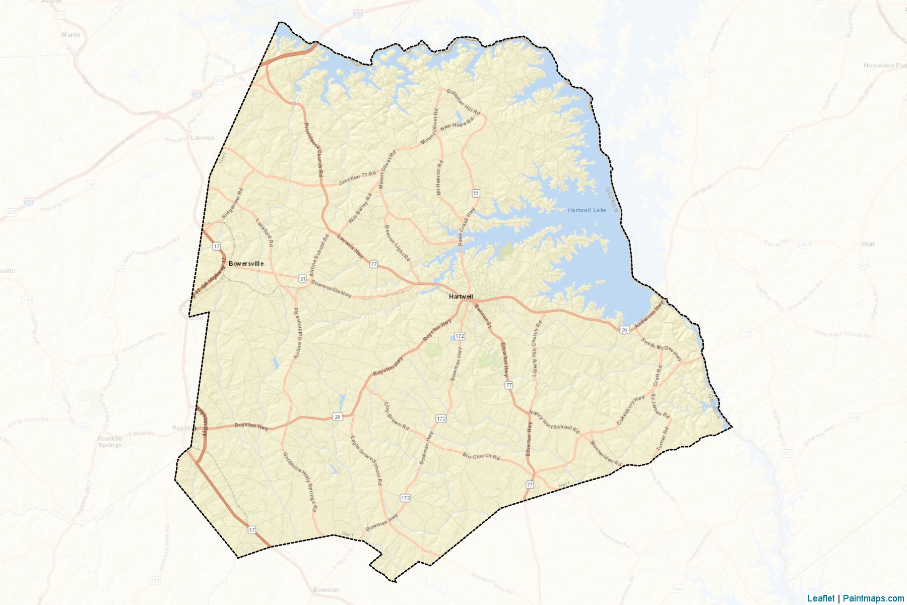 Hart (Georgia) Map Cropping Samples-2