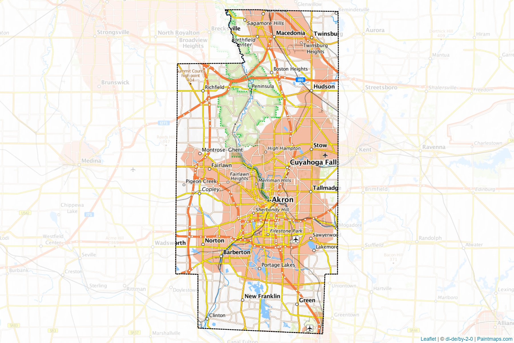 Summit (Ohio) Map Cropping Samples-1