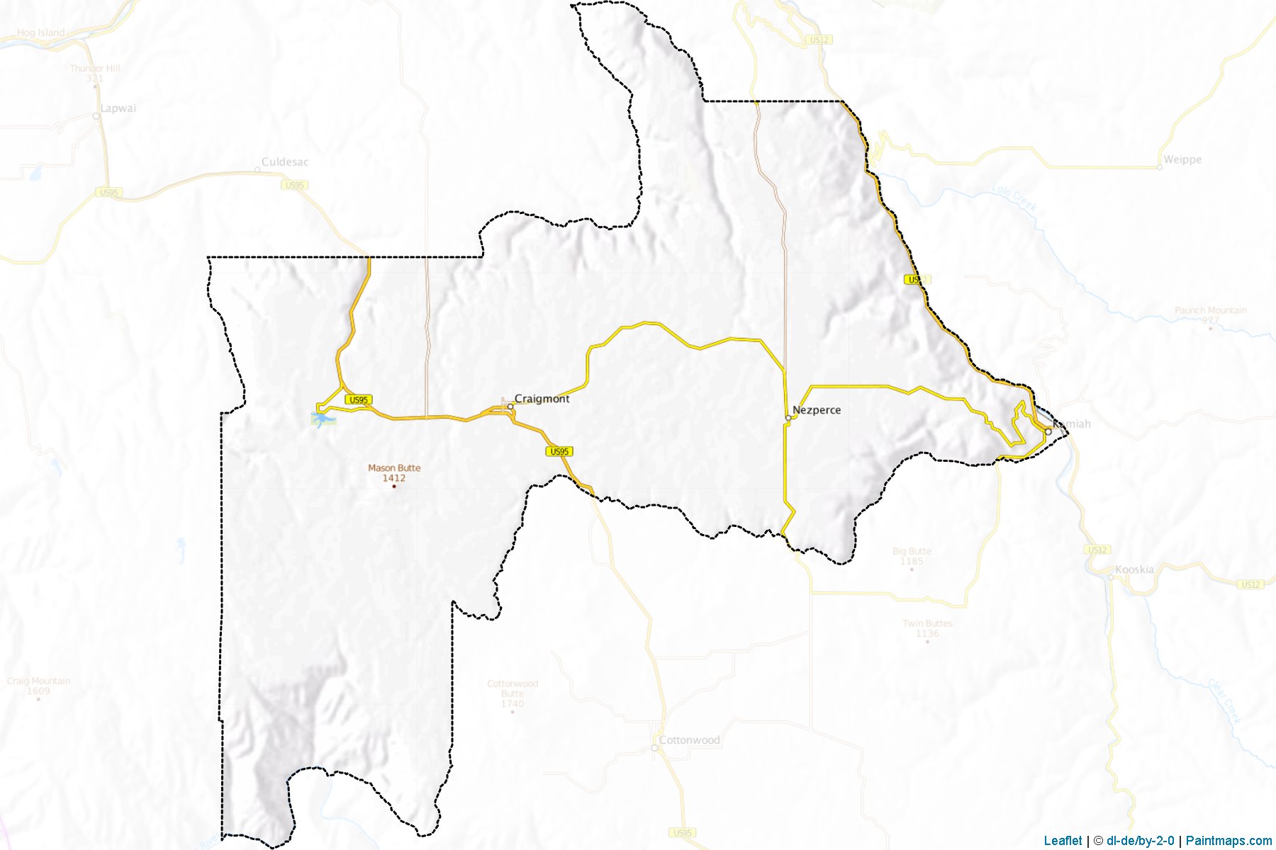 Lewis (Idaho) Map Cropping Samples-1