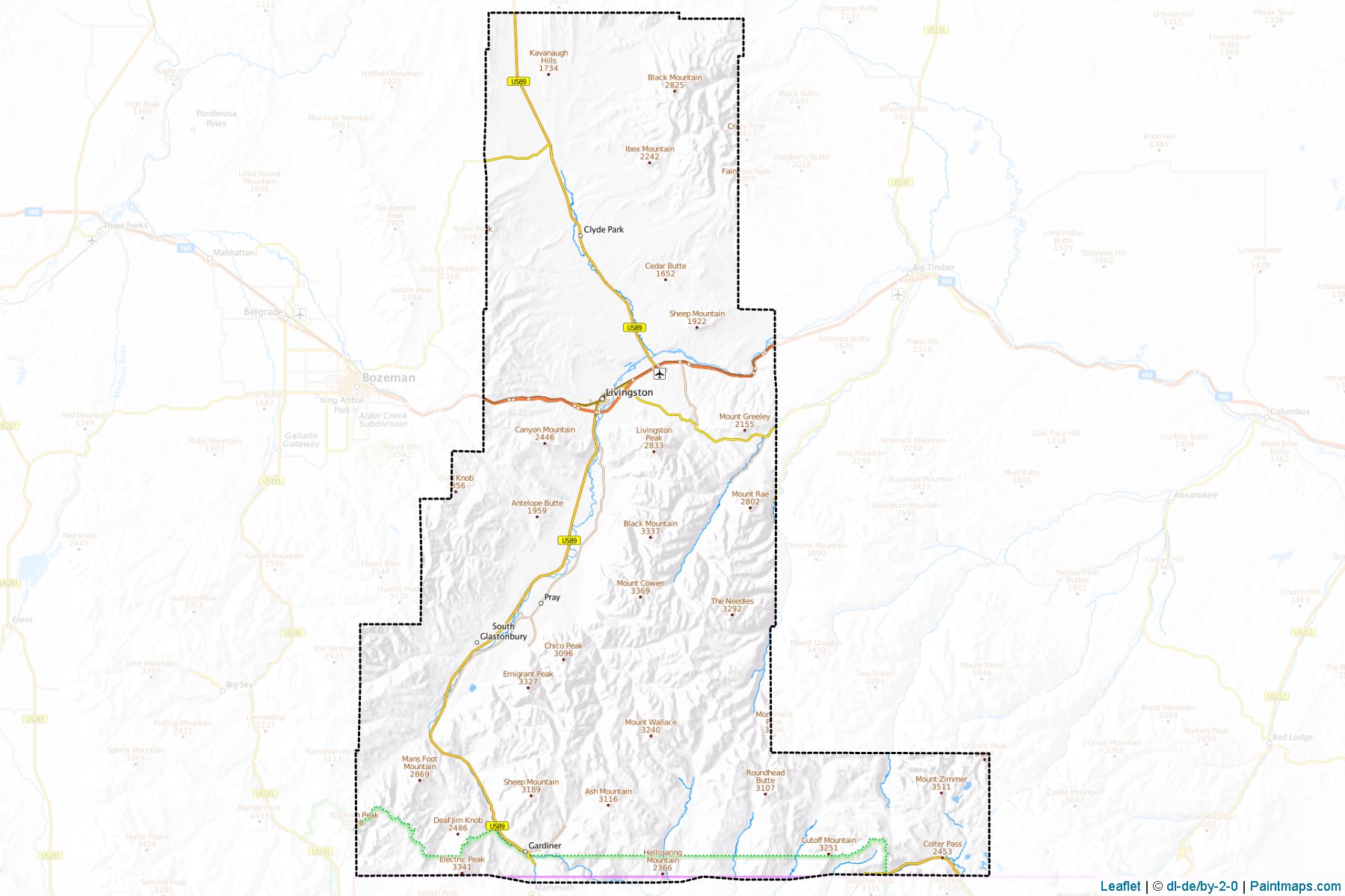 Park (Montana) Map Cropping Samples-1