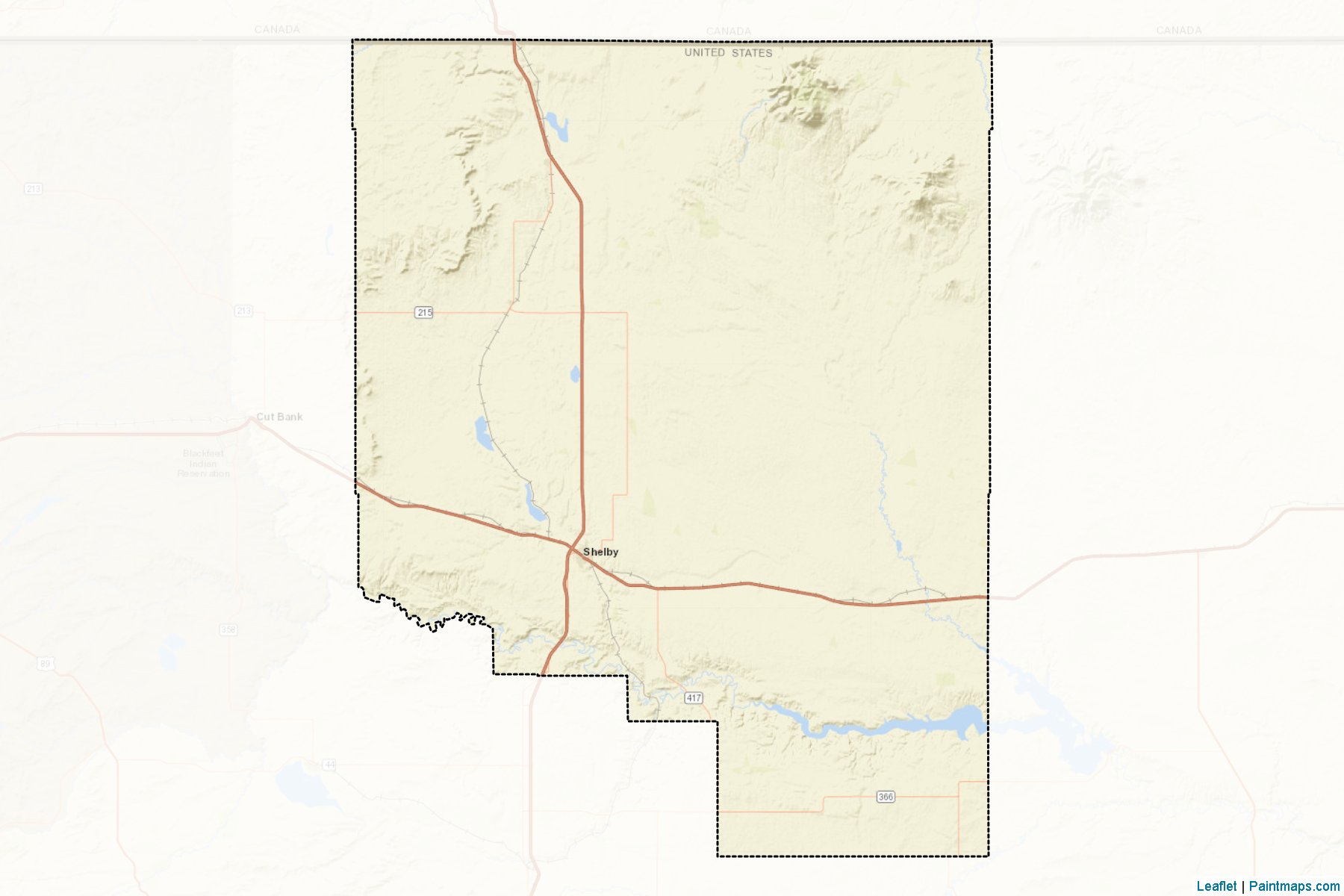 Toole (Montana) Map Cropping Samples-2