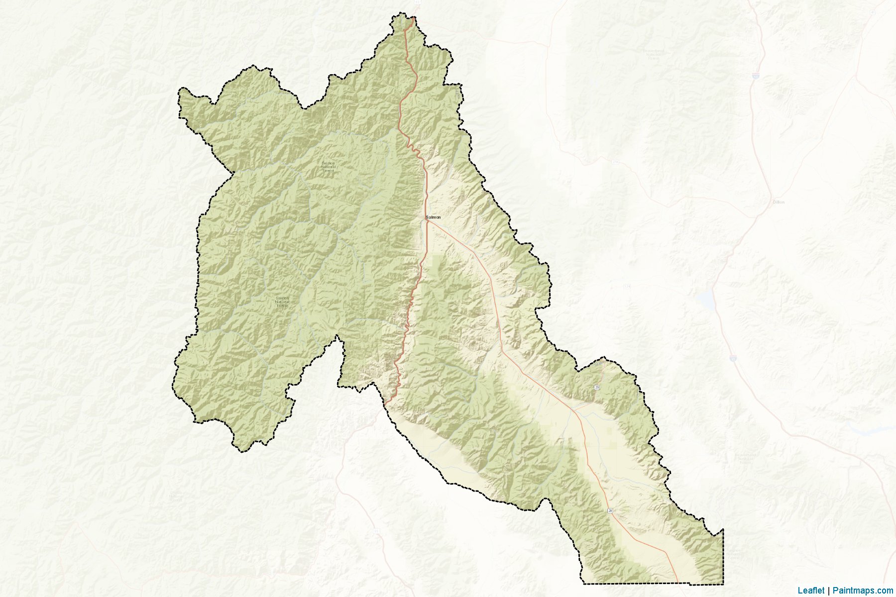 Lemhi (Idaho) Map Cropping Samples-2