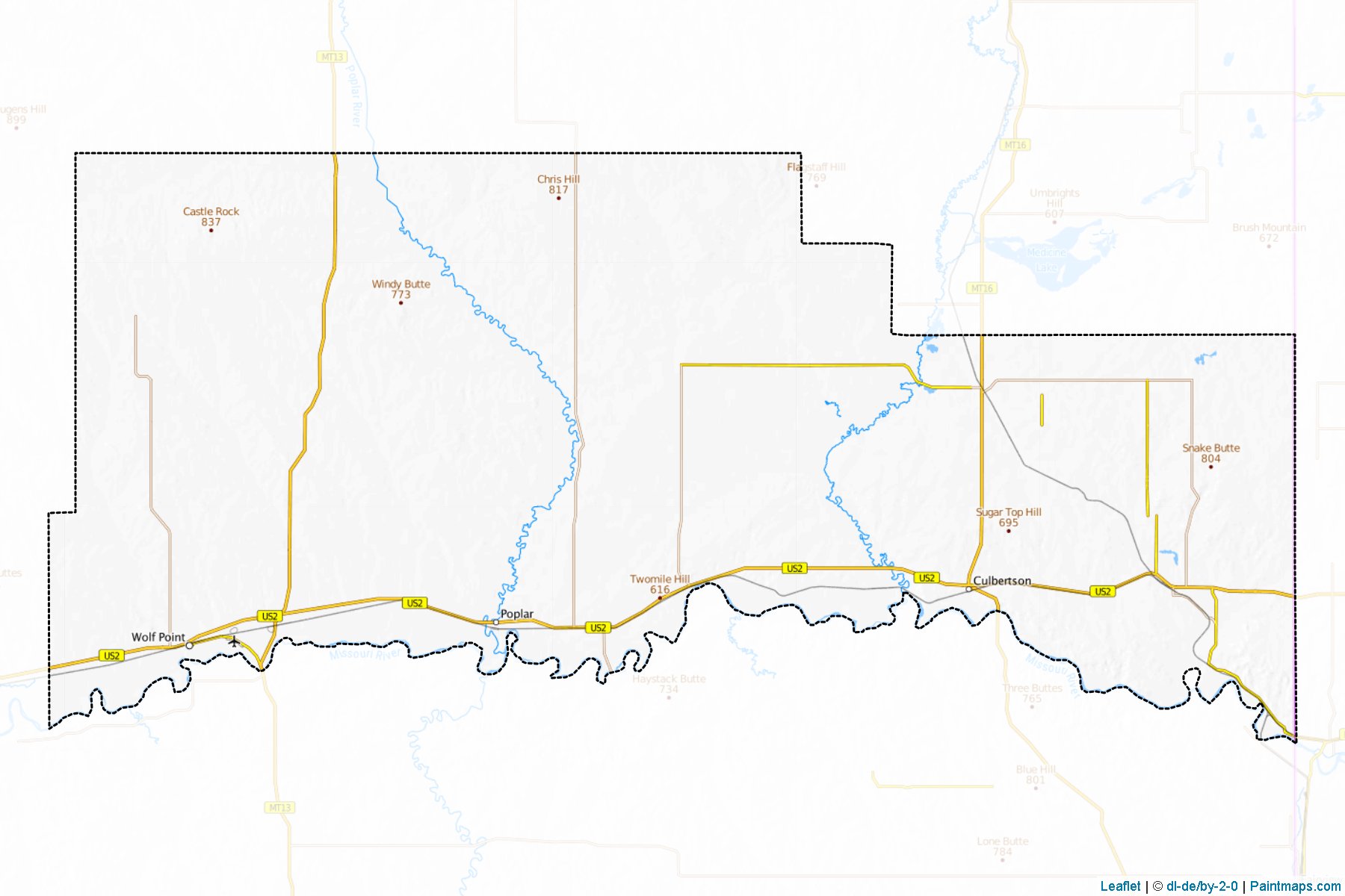 Roosevelt (Montana) Map Cropping Samples-1