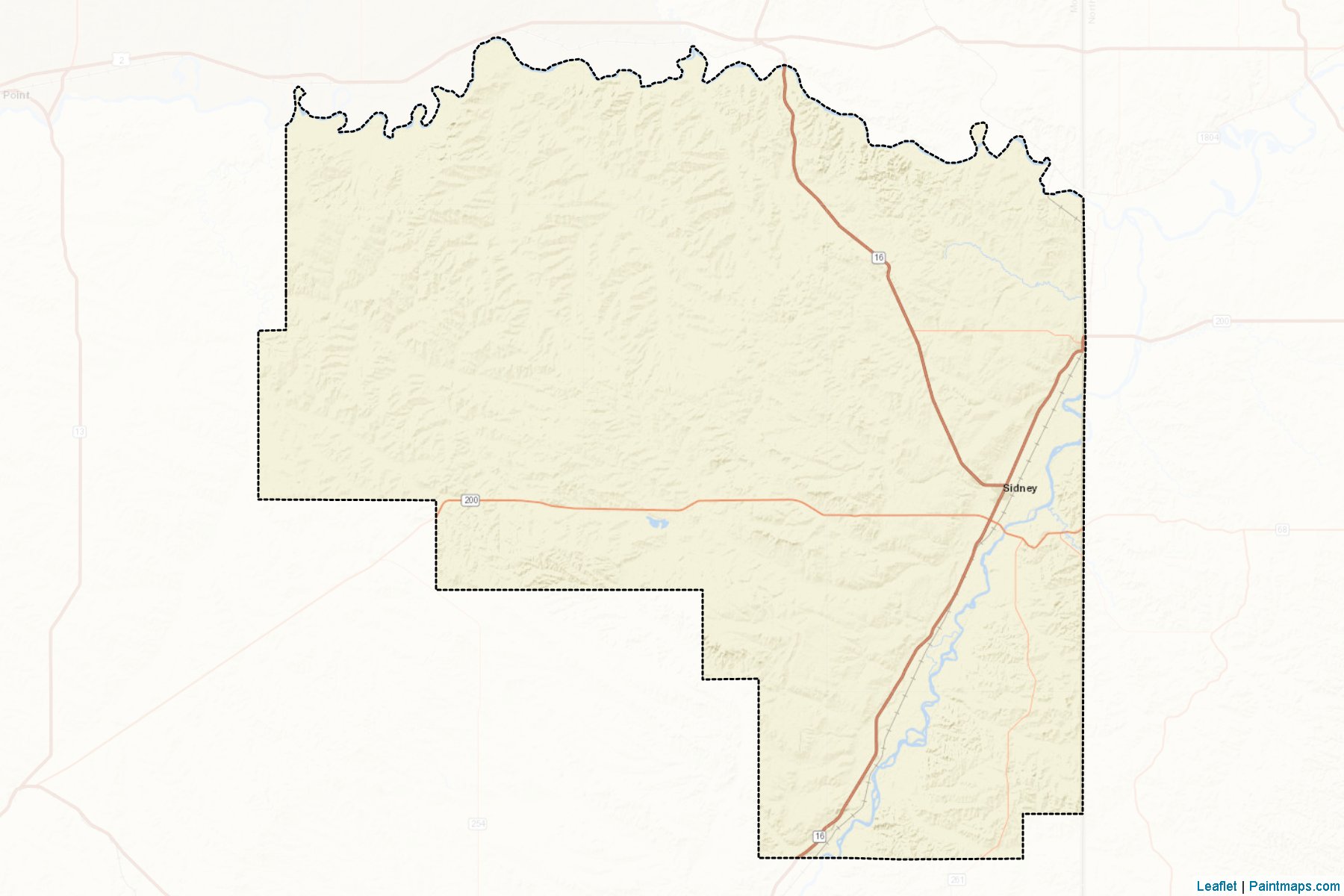 Richland (Montana) Map Cropping Samples-2