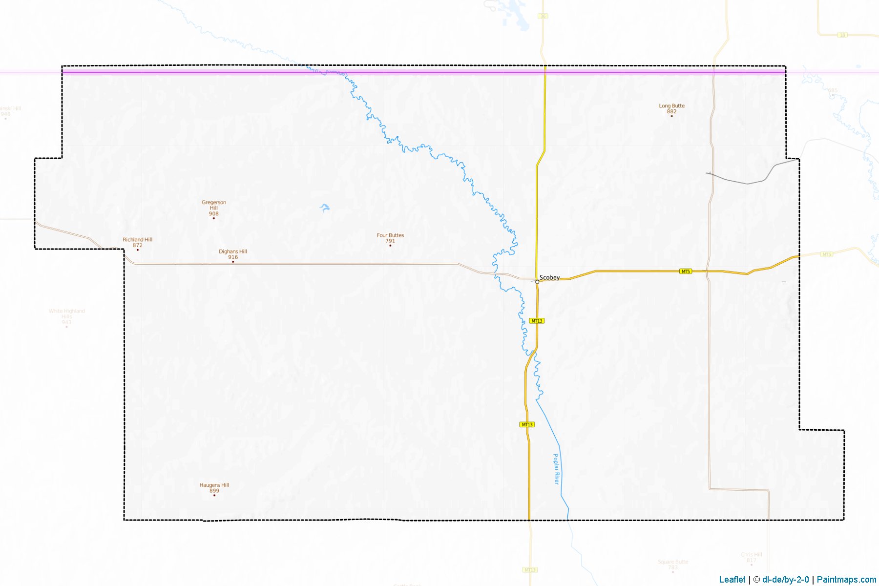 Daniels (Montana) Map Cropping Samples-1