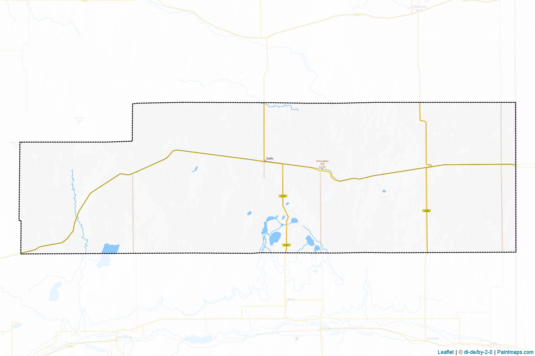 Kiowa (Colorado) Map Cropping Samples-1