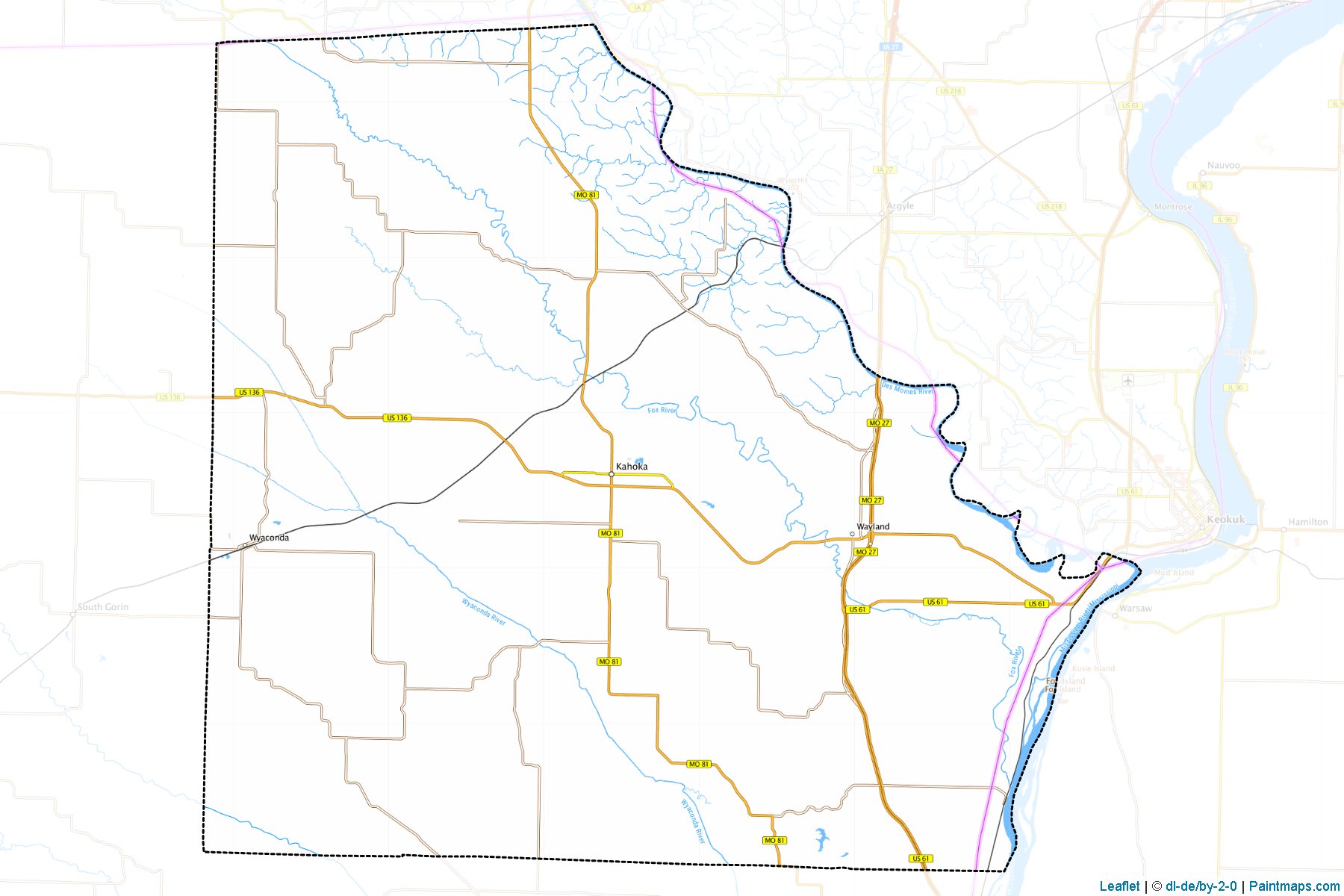 Clark (Missouri) Map Cropping Samples-1