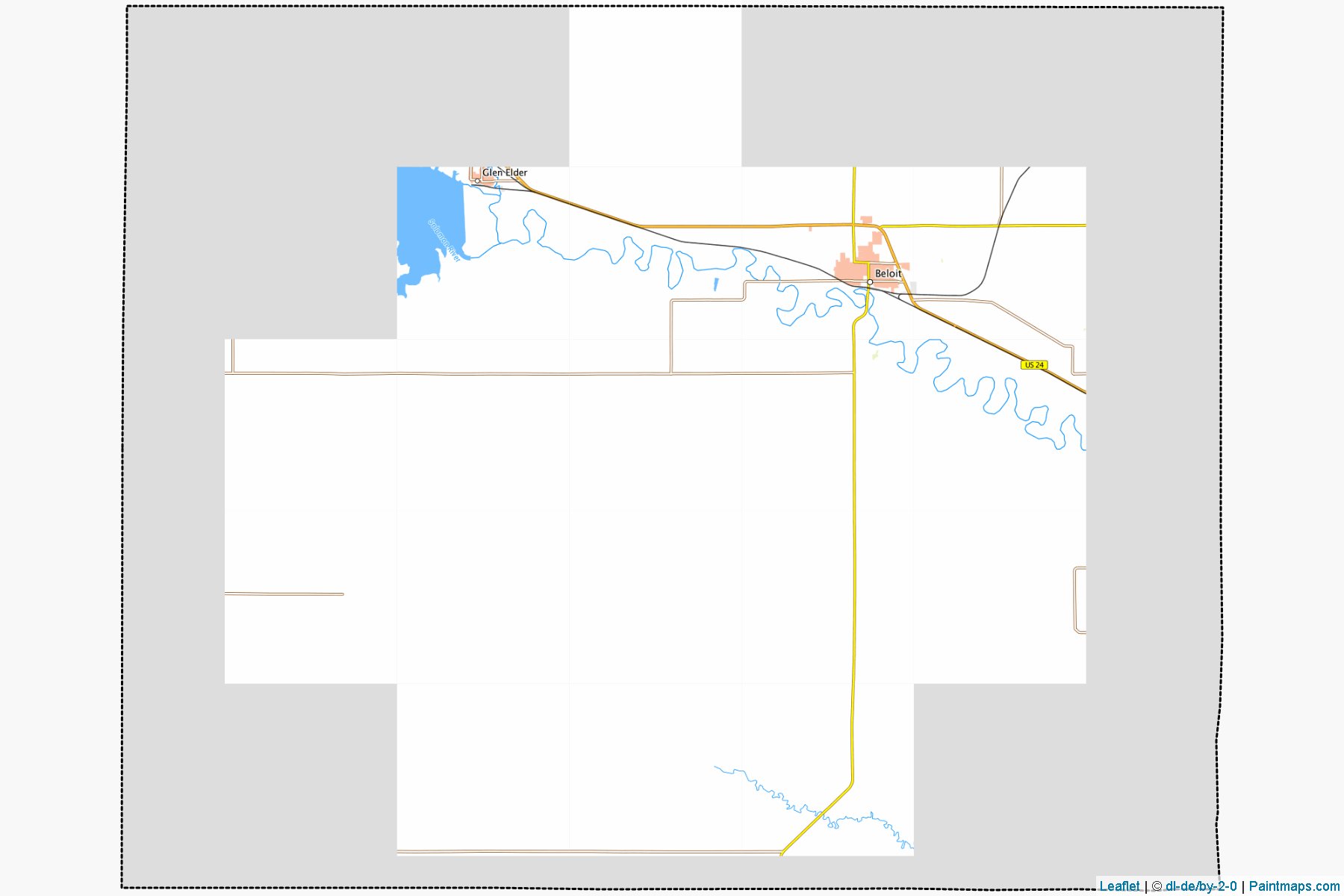 Mitchell (Kansas) Map Cropping Samples-1