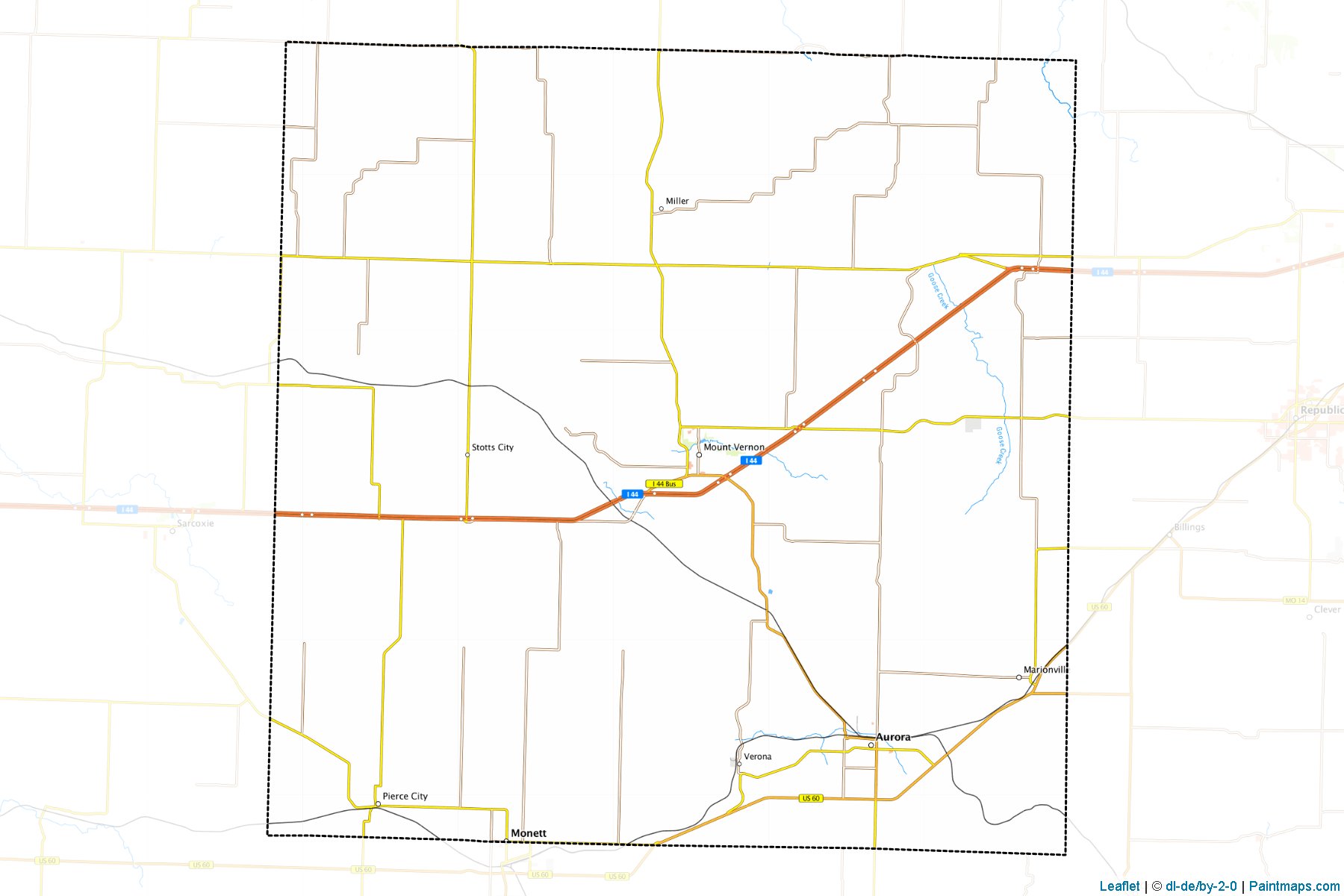 Lawrence (Missouri) Map Cropping Samples-1