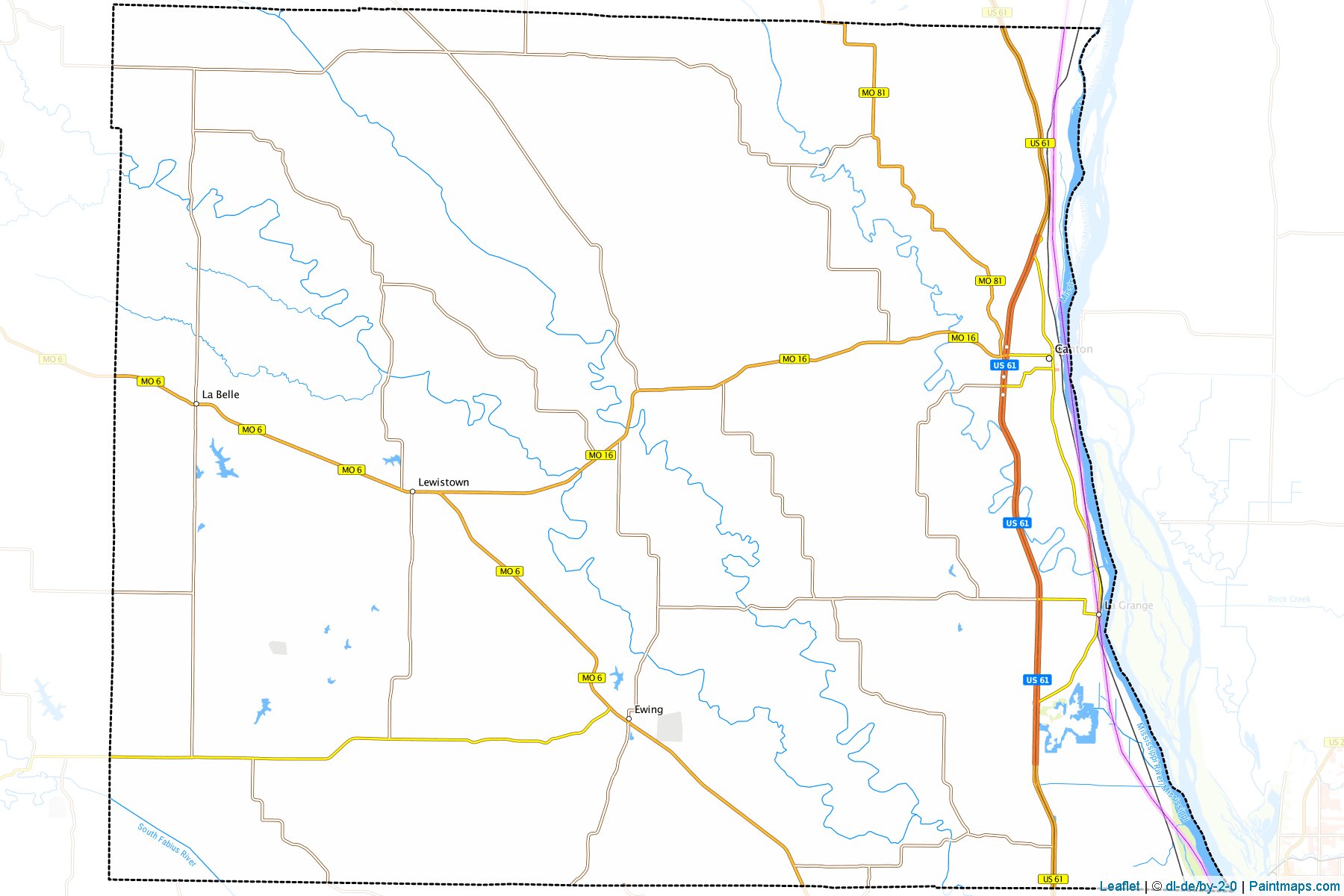 Lewis (Missouri) Map Cropping Samples-1