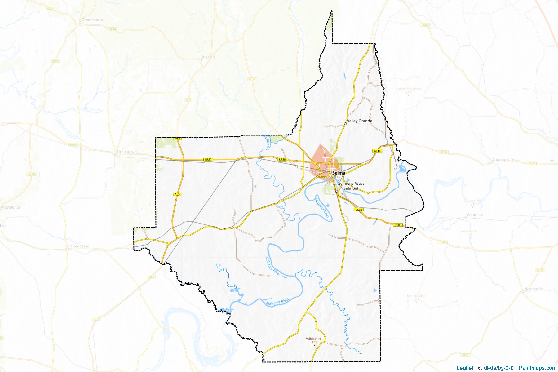 Muestras de recorte de mapas Dallas (Alabama)-1