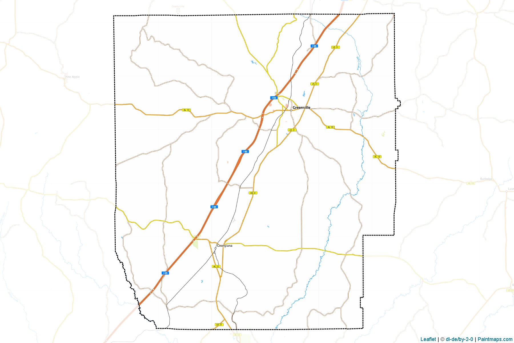 Butler (Alabama) Map Cropping Samples-1