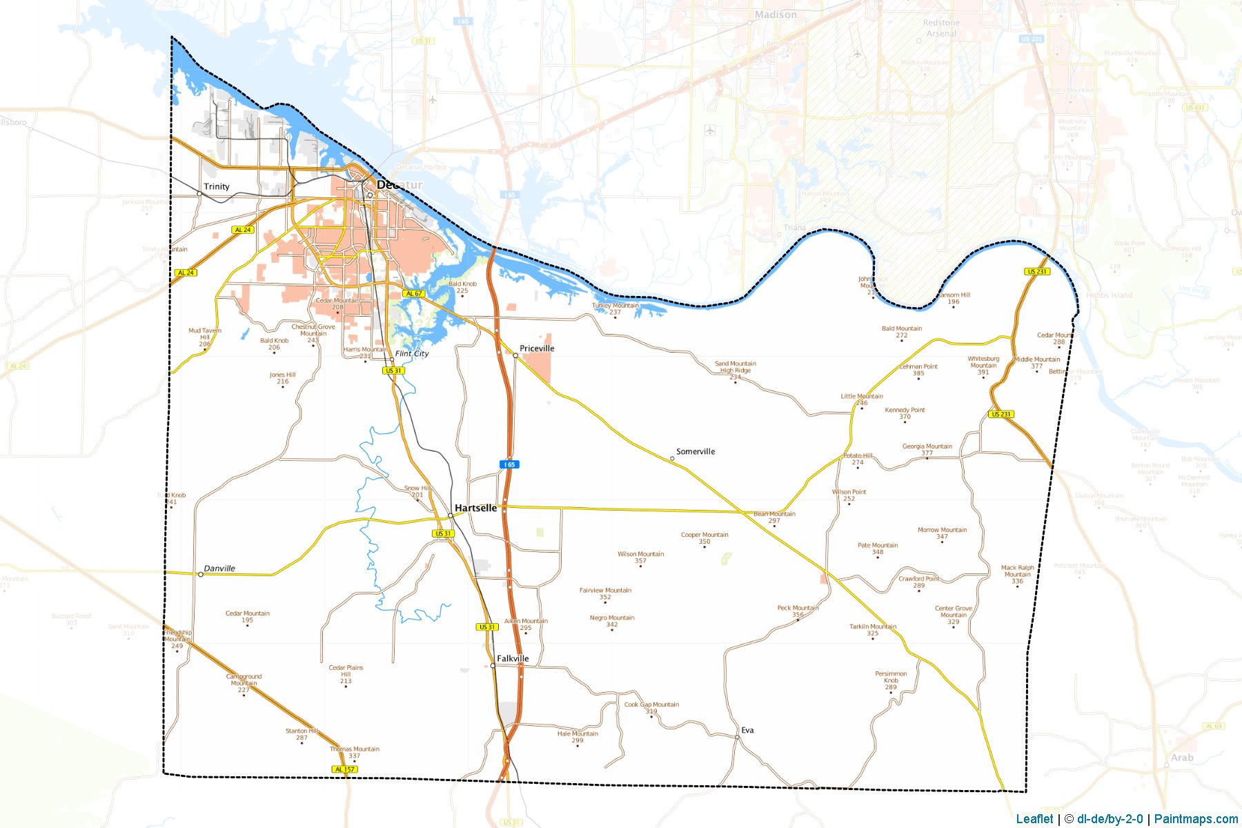 Morgan (Alabama) Map Cropping Samples-1